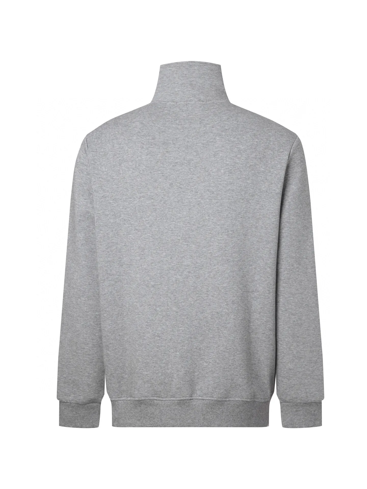 Logo-Badge Half-Zip Cotton-Blend Sweatshirt D18516462 — view 2
