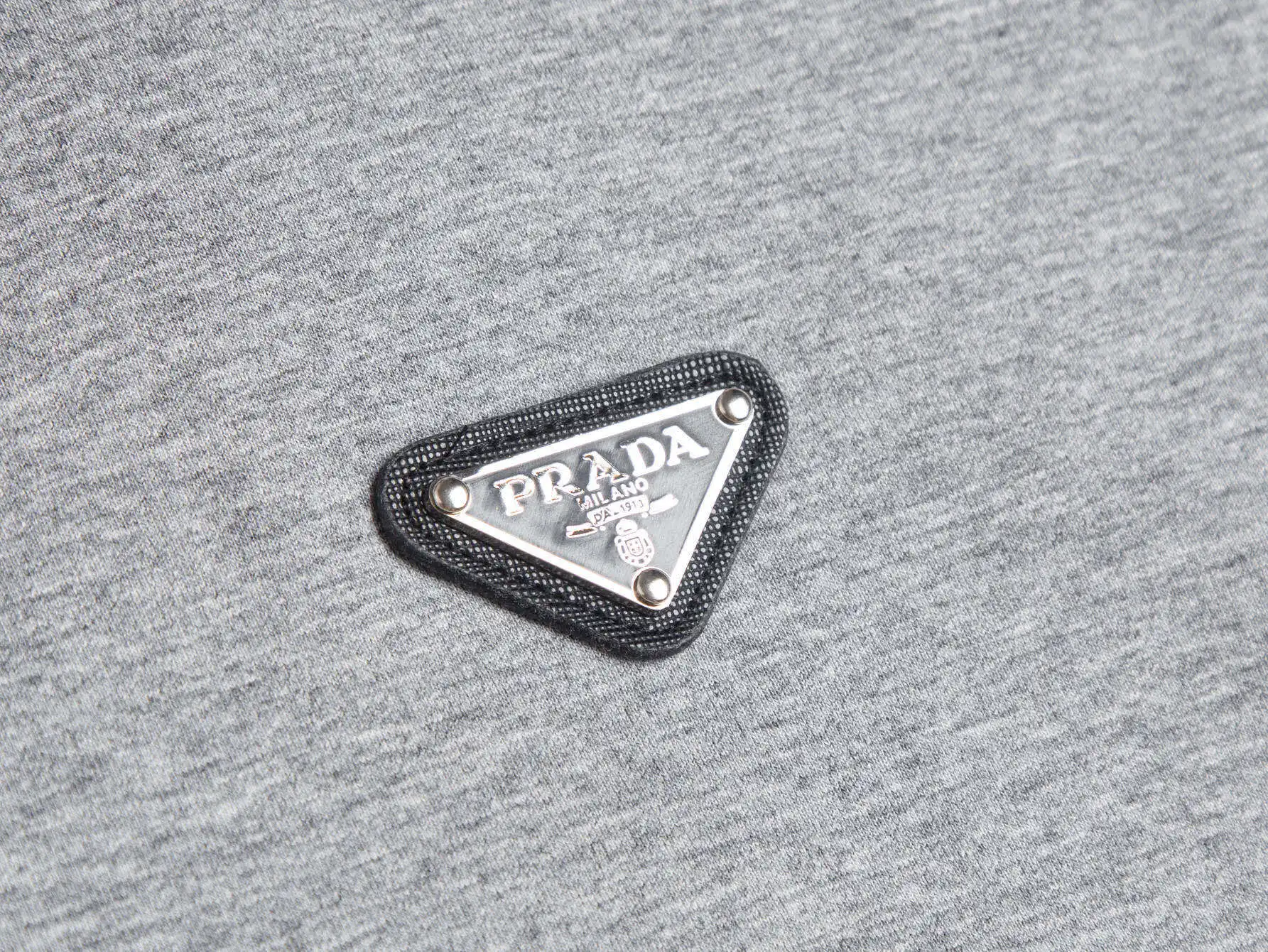 Logo-Badge Half-Zip Cotton-Blend Sweatshirt D18516462 — view 3
