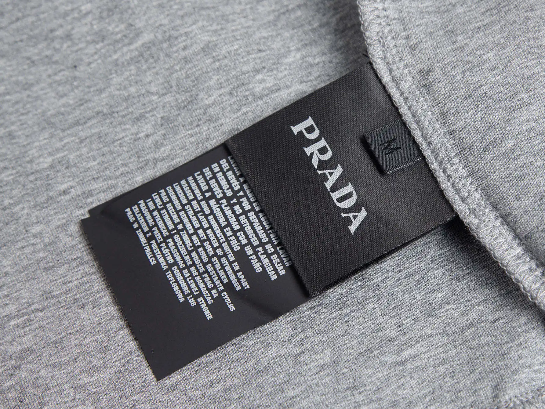 Logo-Badge Half-Zip Cotton-Blend Sweatshirt D18516462 — view 8