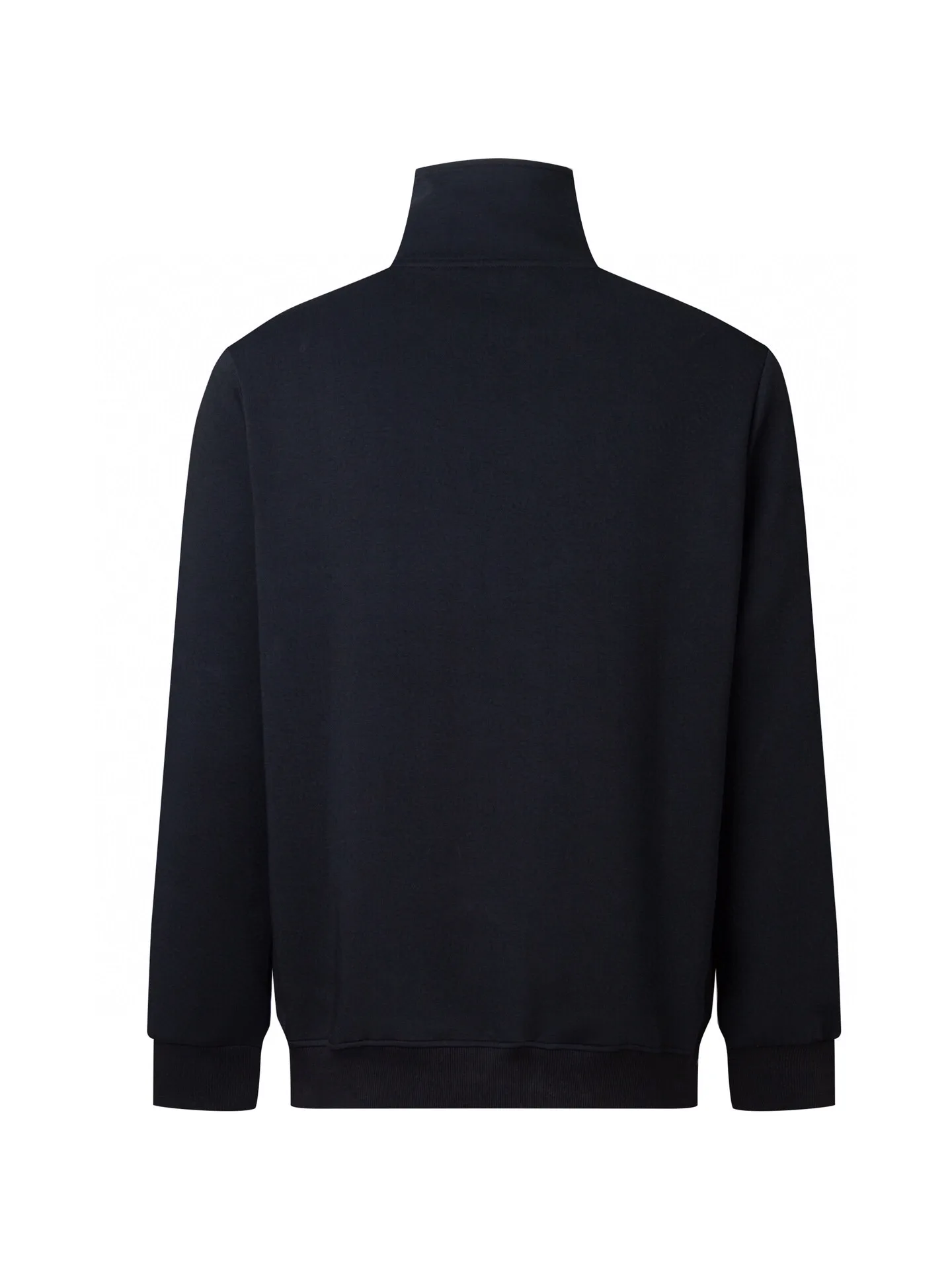 Logo-Badge Half-Zip Cotton Sweatshirt D18516461 — view 2