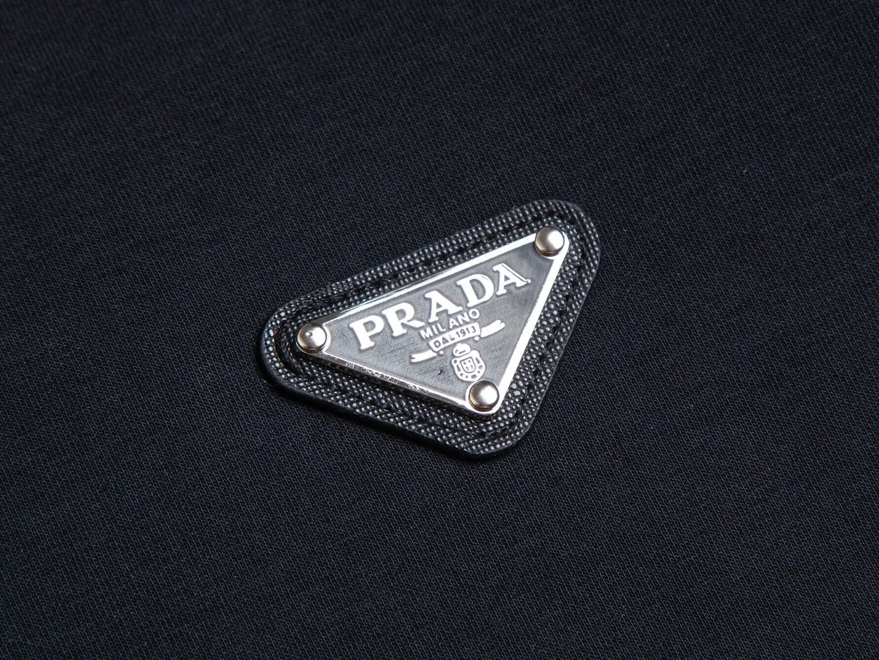 Logo-Badge Half-Zip Cotton Sweatshirt D18516461 — view 3