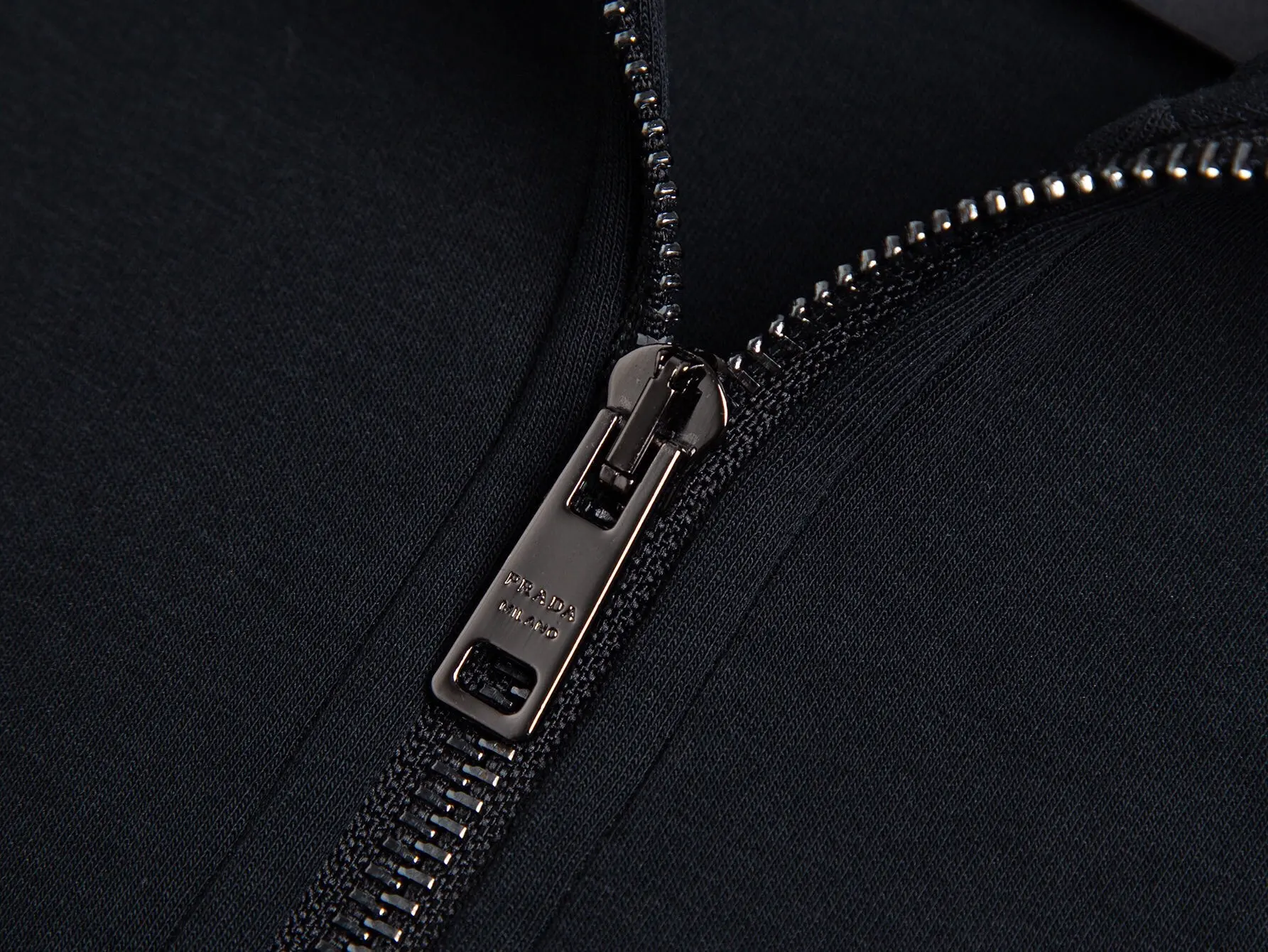 Logo-Badge Half-Zip Cotton Sweatshirt D18516461 — view 4