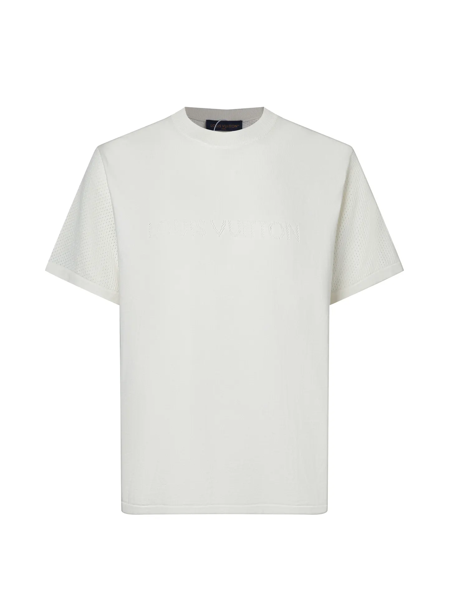 Logo-Embroidered Wool-Blend Knit T-Shirt D18511627