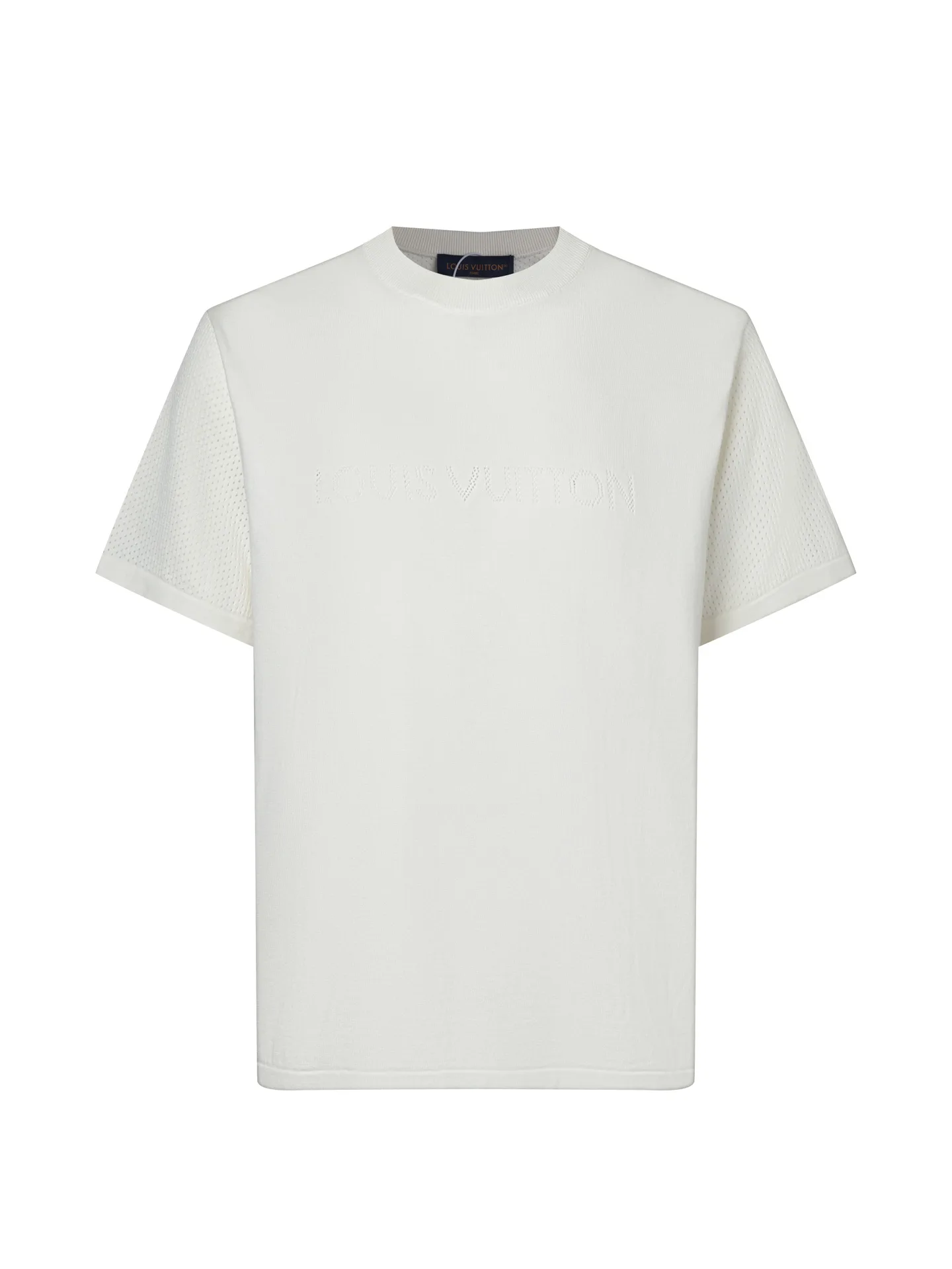 Logo-Embroidered Wool-Blend Knit T-Shirt D18511627