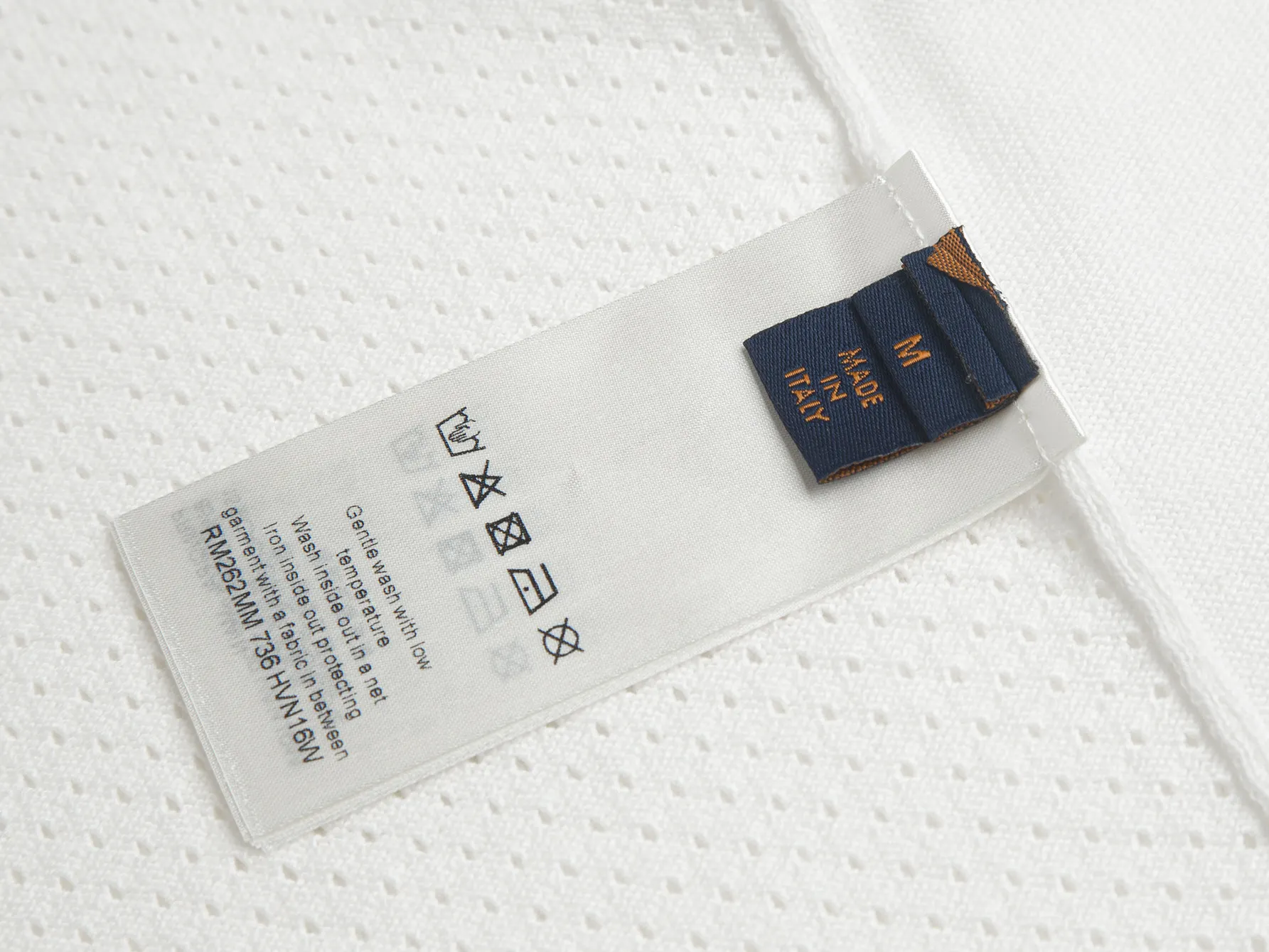 Logo-Embroidered Wool-Blend Knit T-Shirt D18511627 — view 6