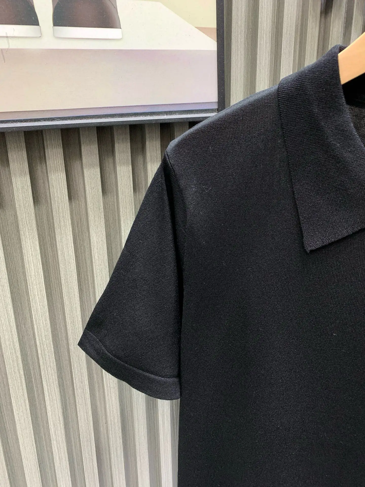 Embroidered Logo Knit Polo Shirt D18514522 — view 7