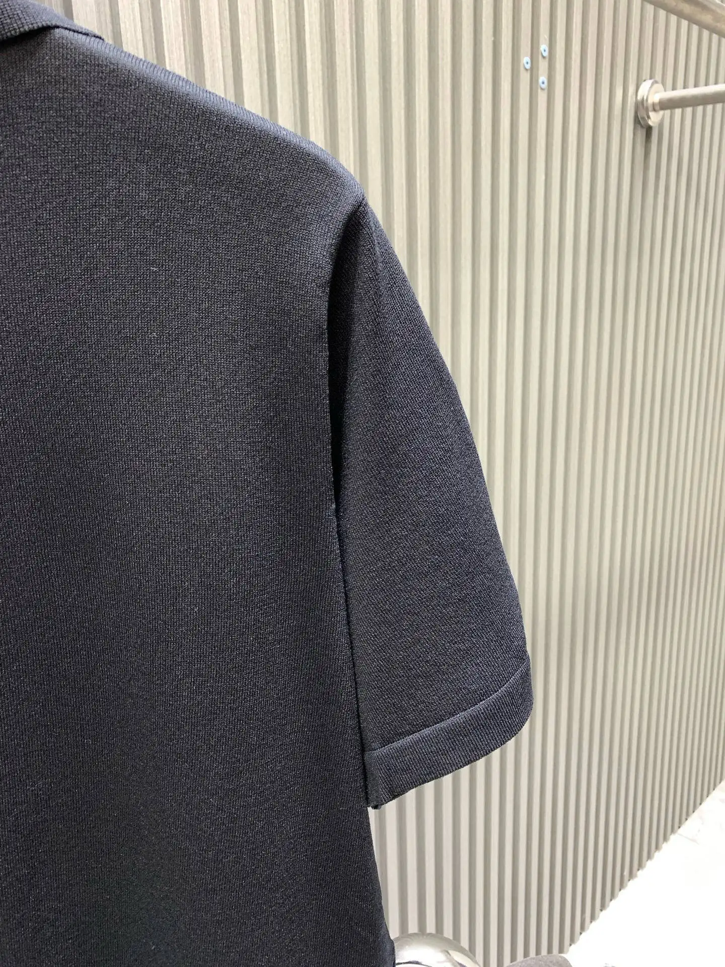 Embroidered Logo Knit Polo Shirt D18514522 — view 8