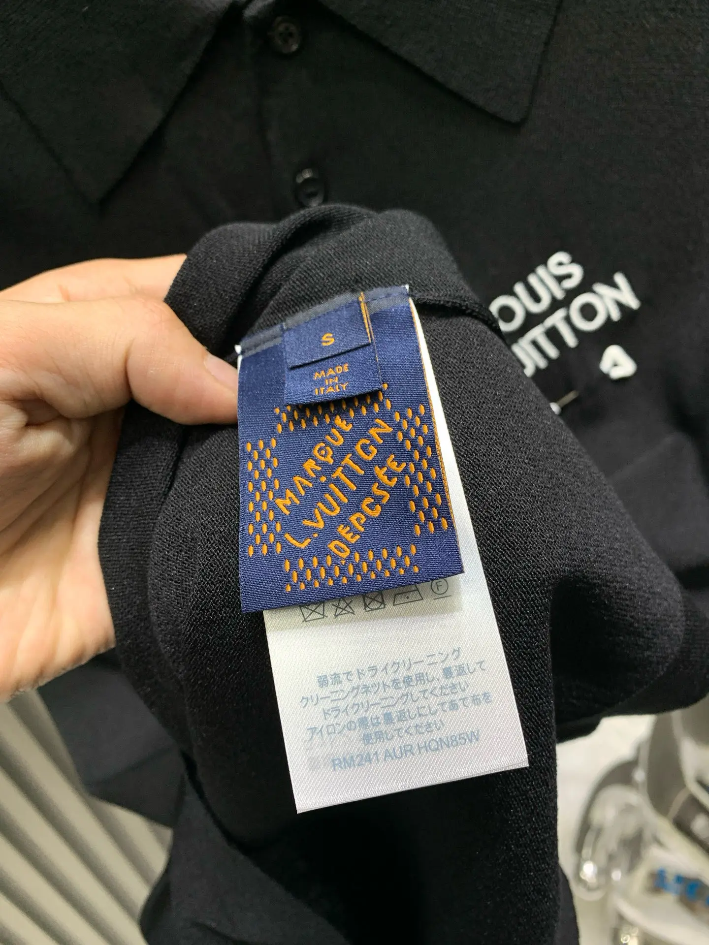 Embroidered Logo Cotton-Pique Polo Shirt D18514526 — view 9