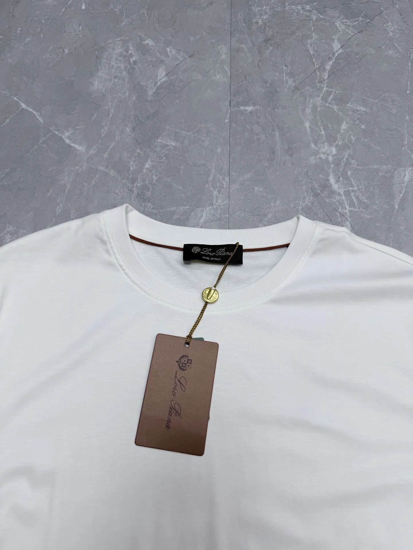 Cotton and Silk-Blend Jersey T-Shirt D18519202 — view 3