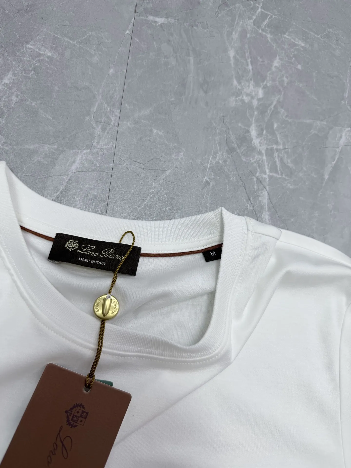 Cotton and Silk-Blend Jersey T-Shirt D18519202 — view 4