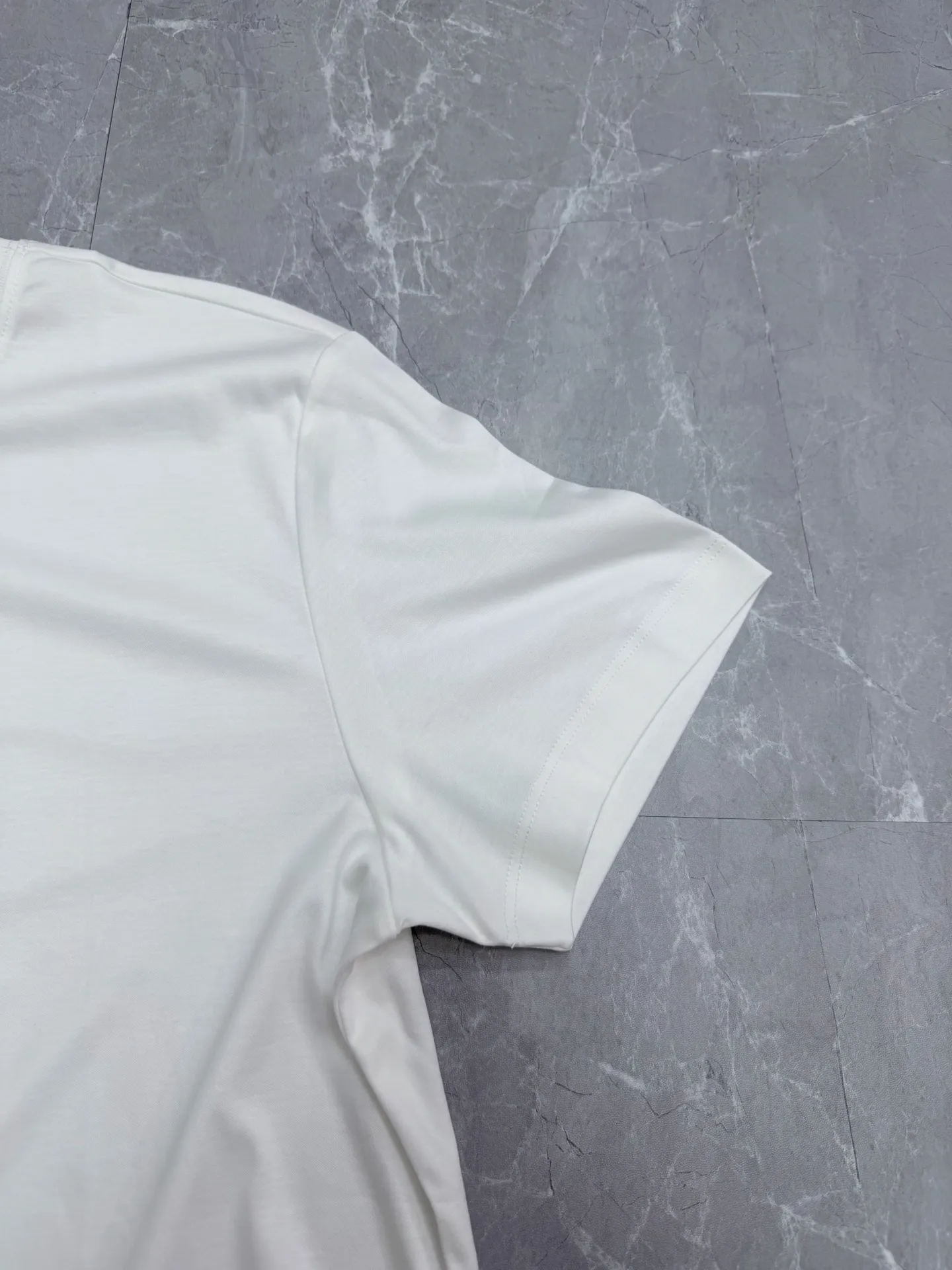 Cotton and Silk-Blend Jersey T-Shirt D18519202 — view 5