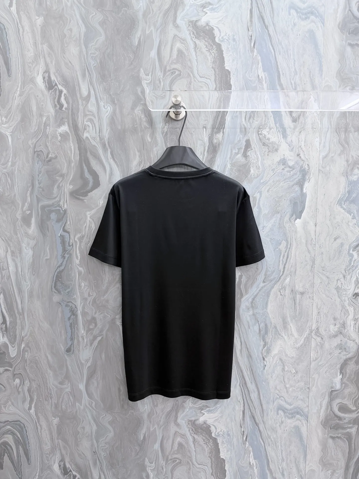 Cotton and Silk-Blend Jersey T-Shirt D18519201 — view 2