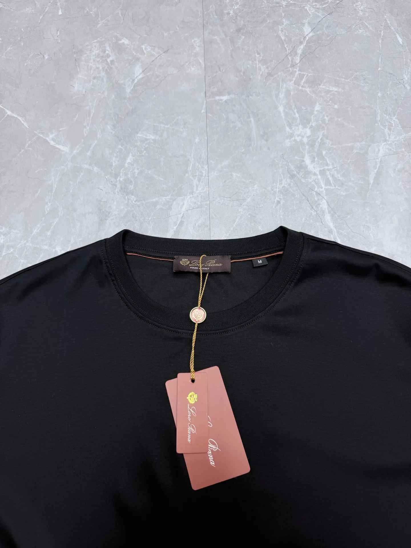 Cotton and Silk-Blend Jersey T-Shirt D18519201 — view 3