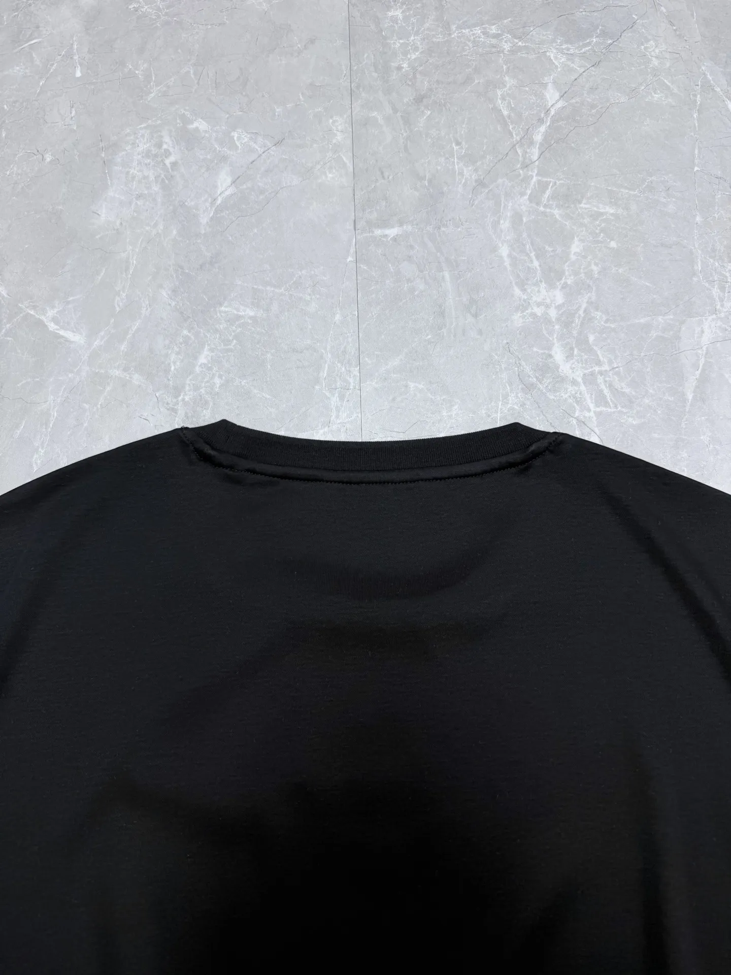 Cotton and Silk-Blend Jersey T-Shirt D18519201 — view 9