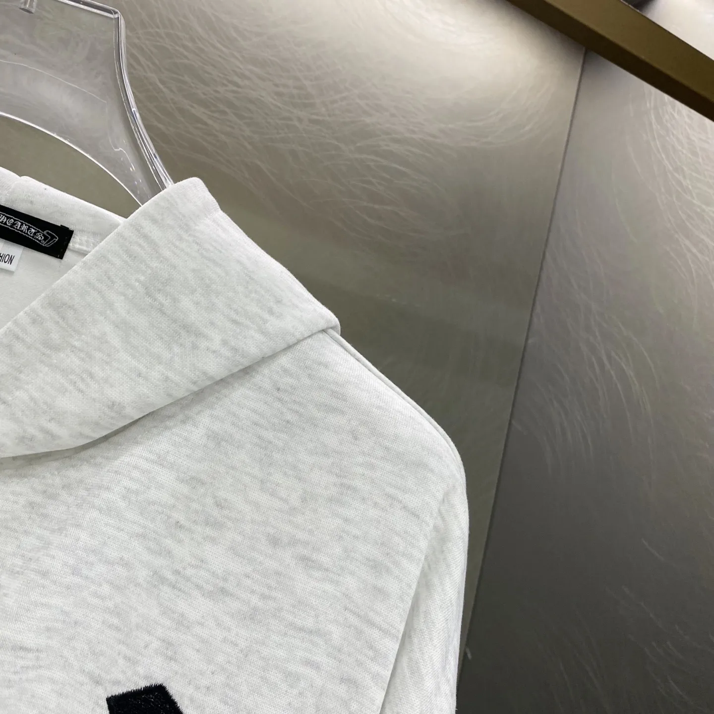 Chrome Hearts Embroidered Cross Zip-Up Hoodie D19019616 — view 10
