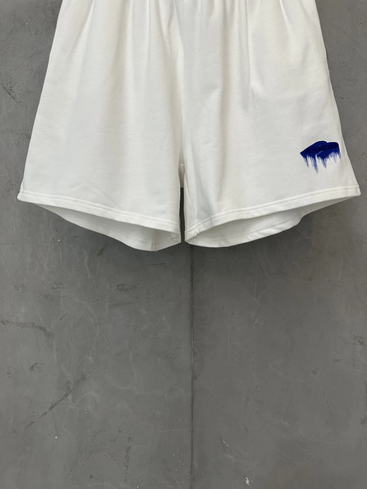 Embroidered Logo Cotton Jersey Shorts D19011749 — view 4
