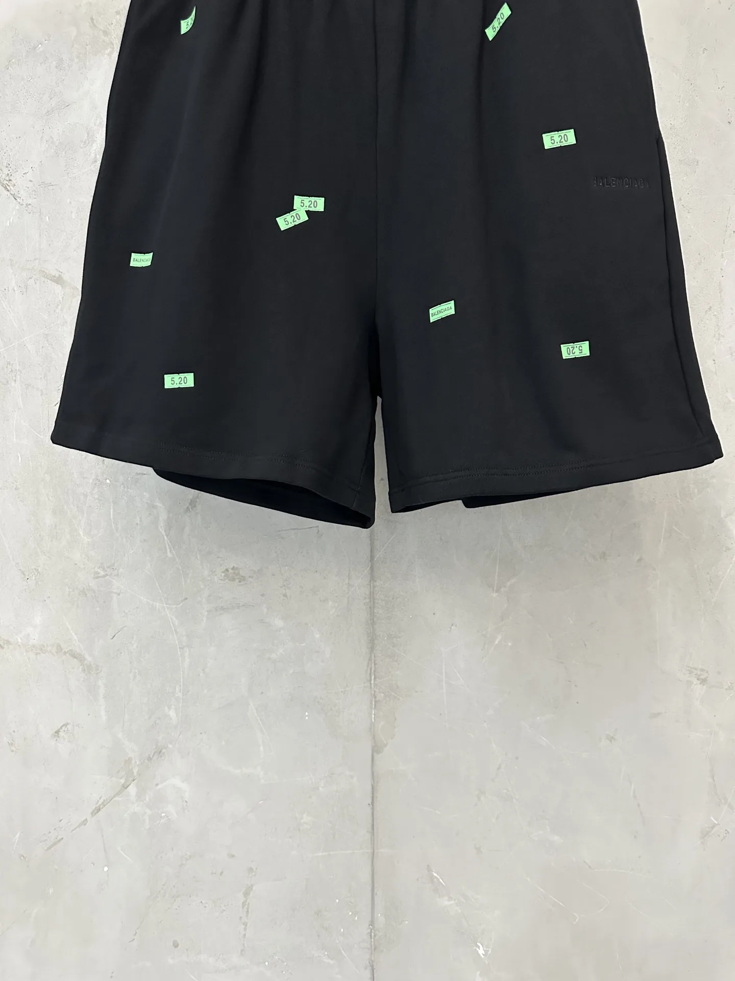 Logo-Patch Cotton-Jersey Sweat Shorts D19011769 — view 4