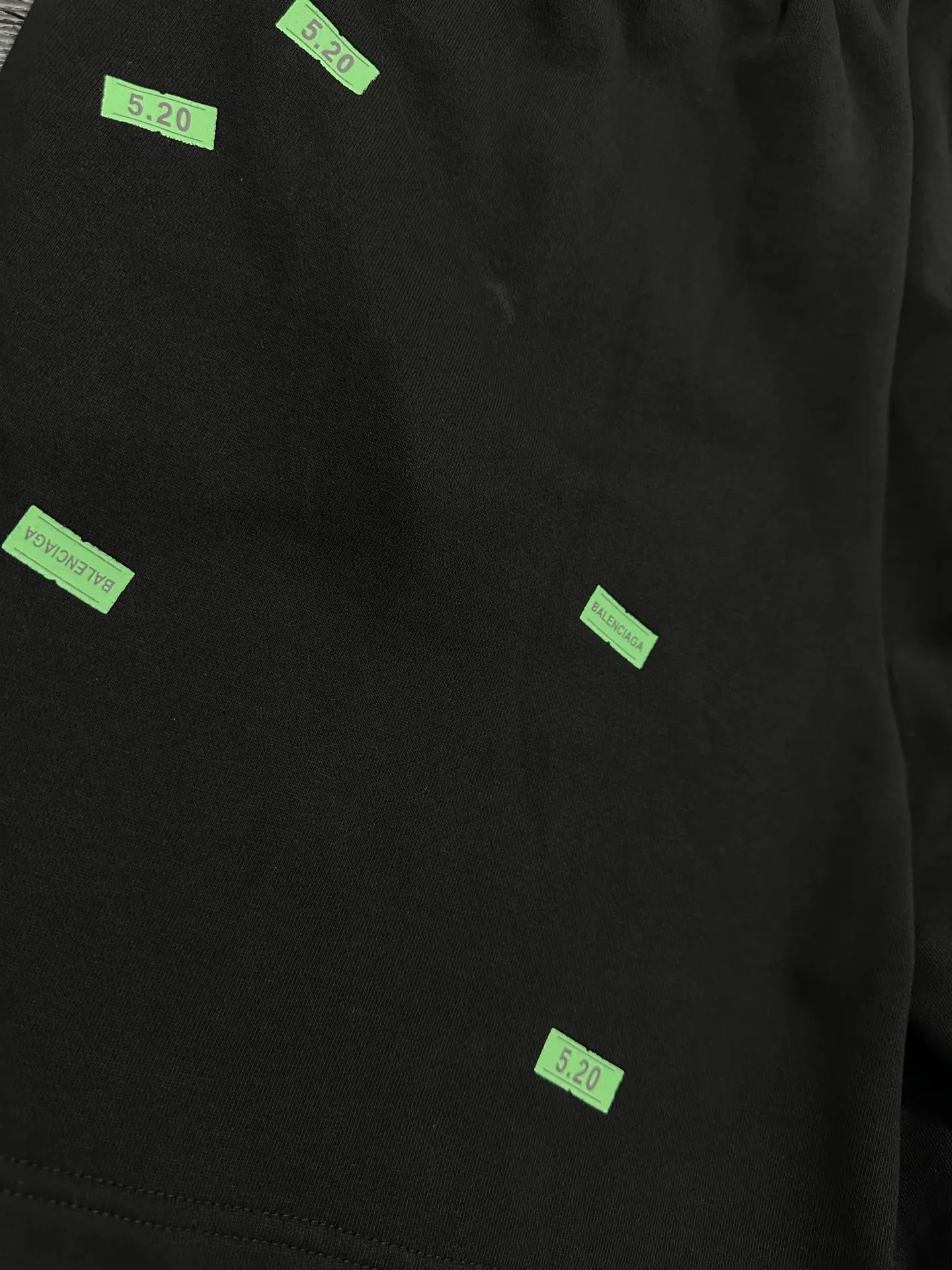 Logo-Patch Cotton-Jersey Sweat Shorts D19011769 — view 9