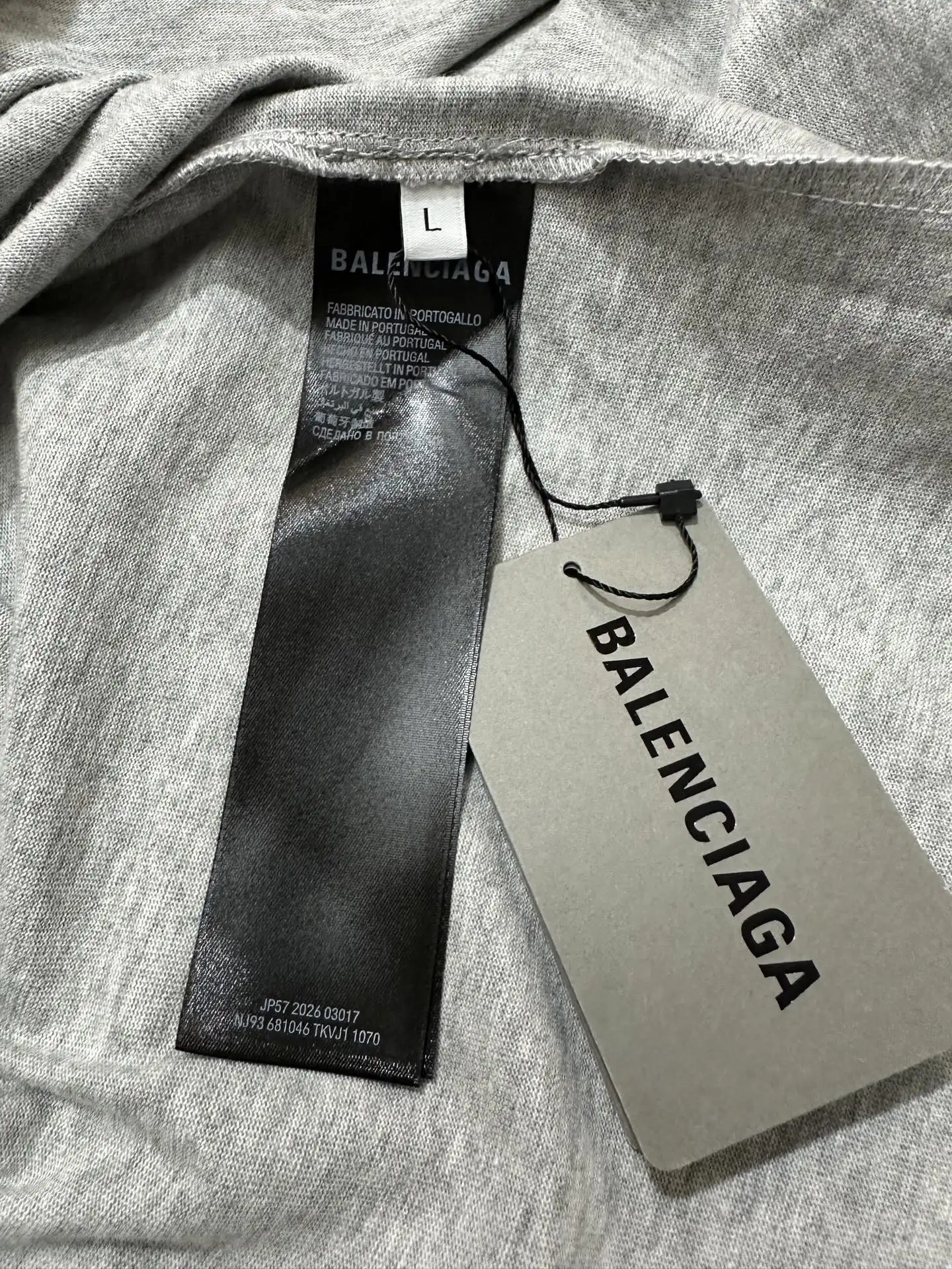 Logo Print Oversized Cotton T-Shirt D19025052 — view 9
