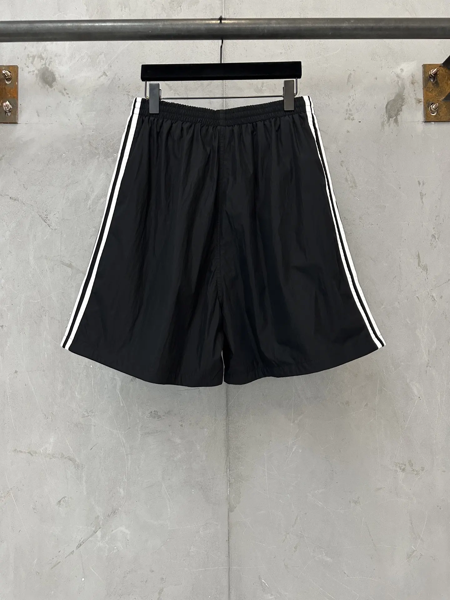Balenciaga x Adidas Striped Shell Shorts D19011952 — view 2
