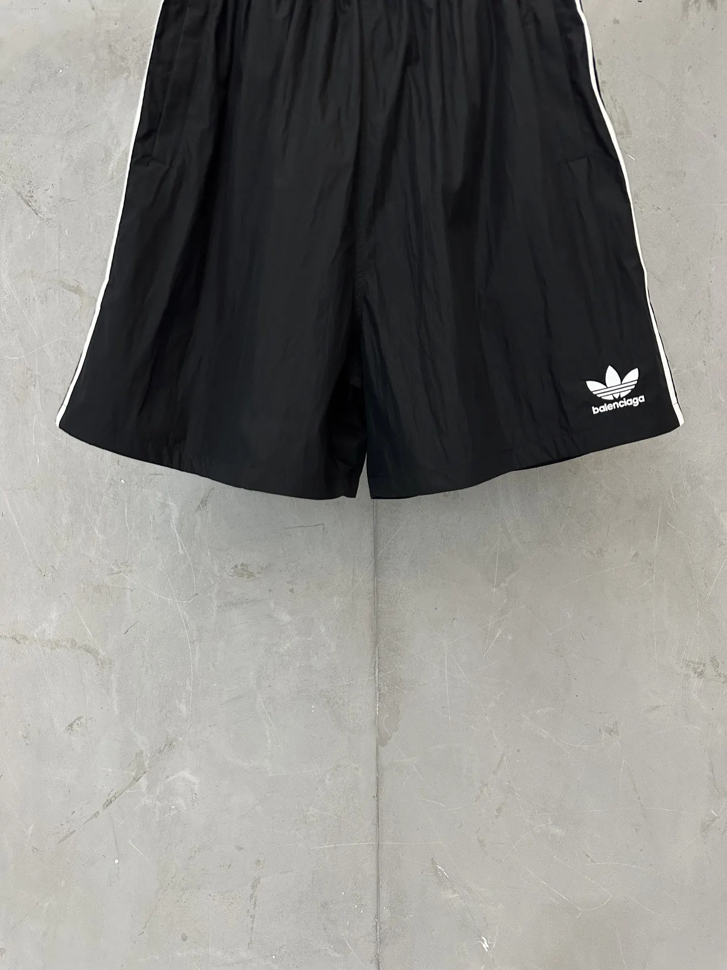 Balenciaga x Adidas Striped Shell Shorts D19011952 — view 4