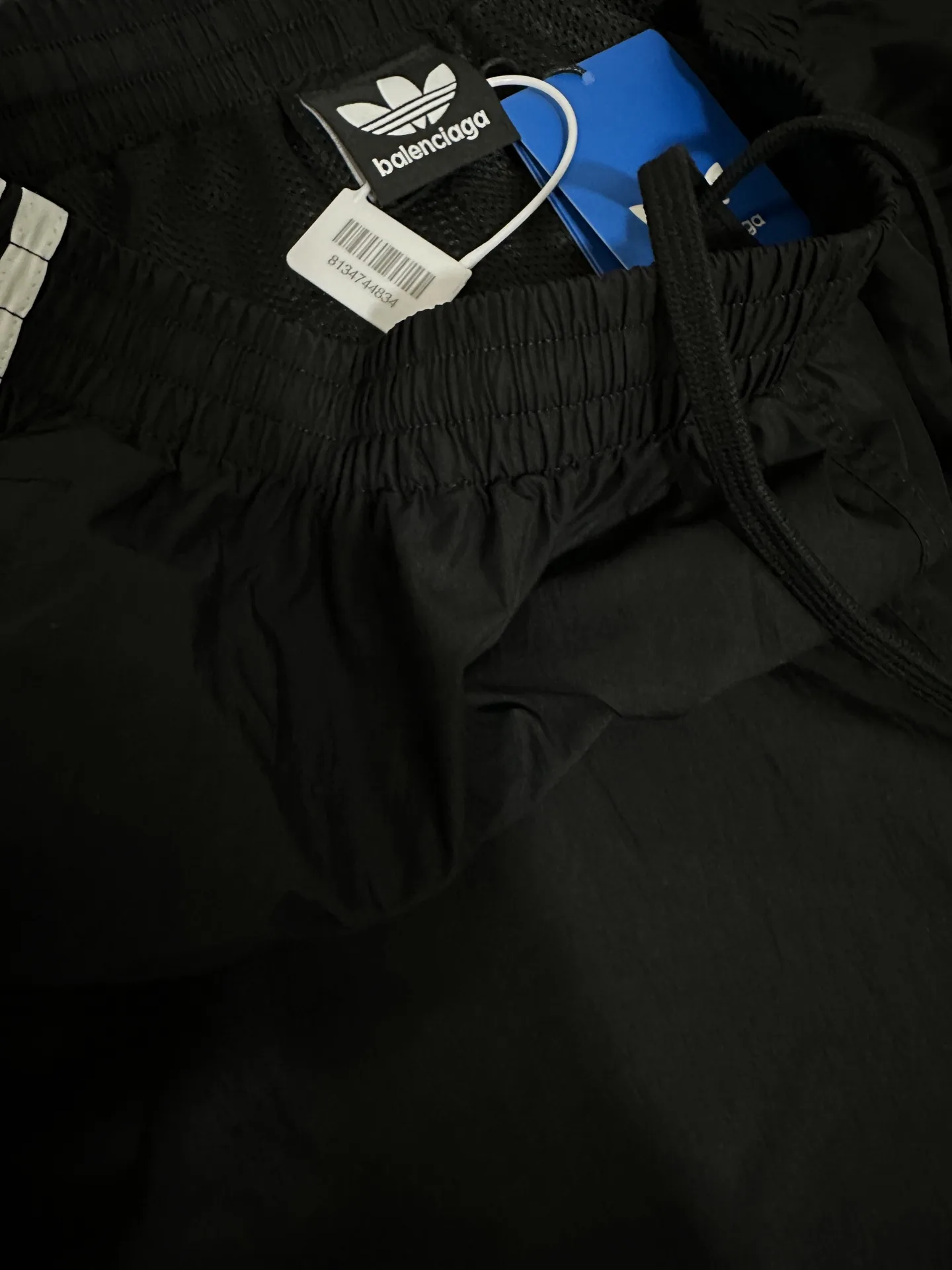 Balenciaga x Adidas Striped Shell Shorts D19011952 — view 5