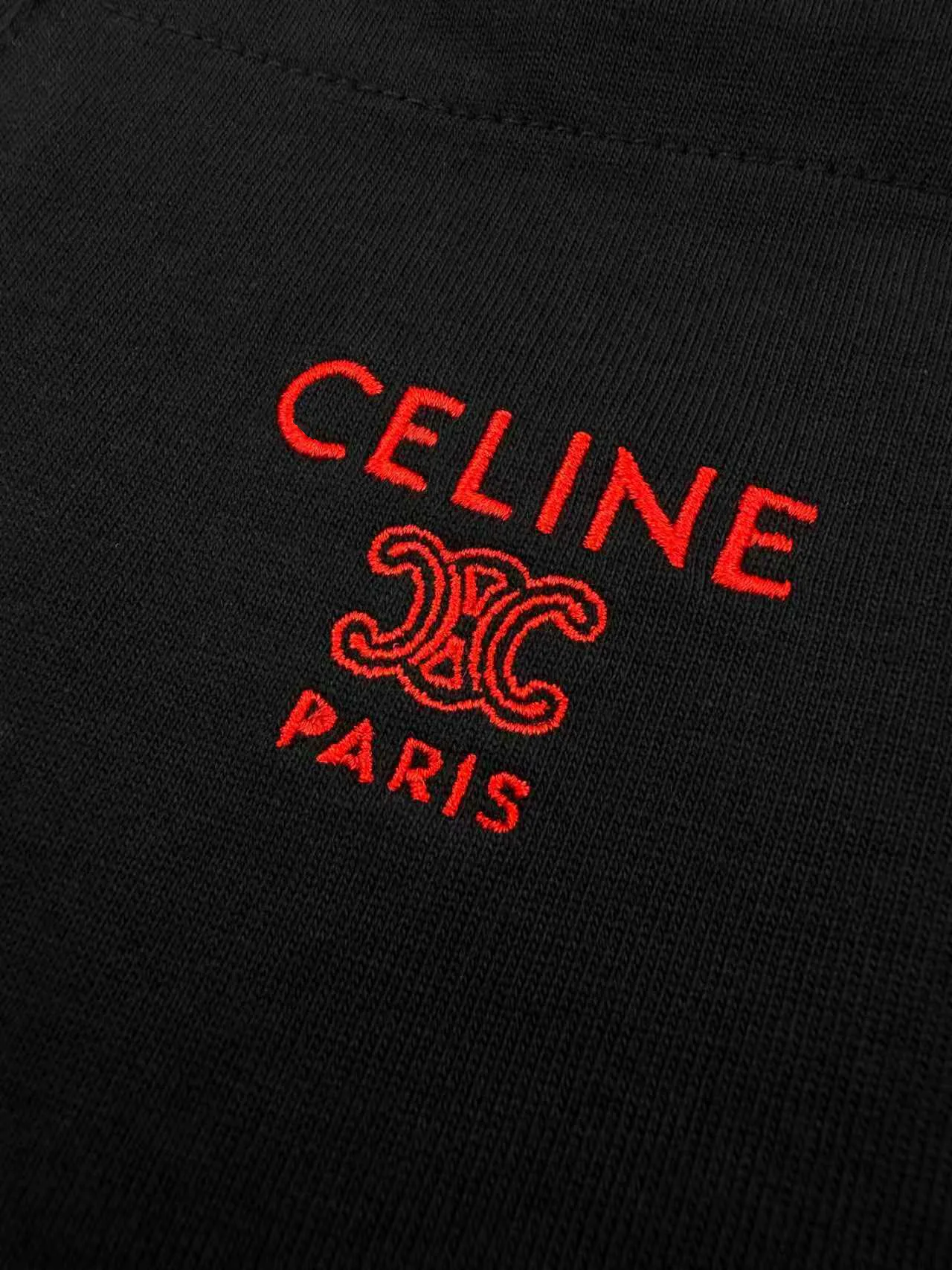 Triomphe Embroidered Pocket T-Shirt D19014253 — view 6