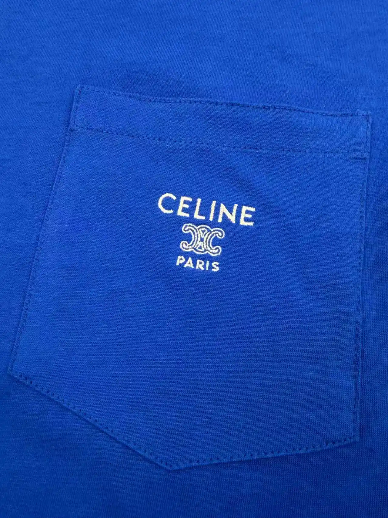 Logo-Embroidered Cotton-Jersey Pocket T-Shirt D19014252 — view 5
