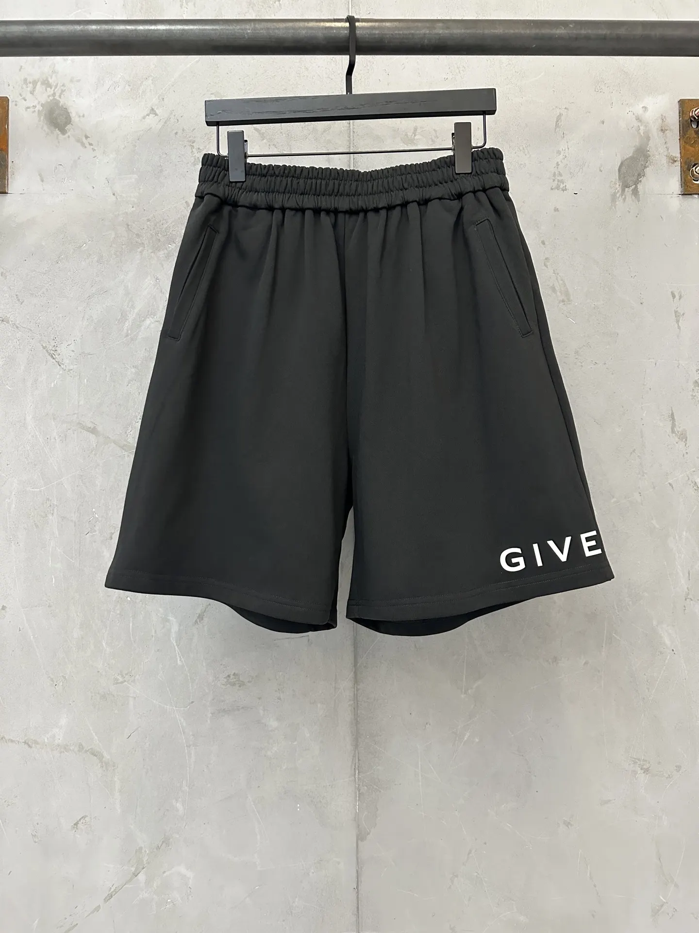 Logo Print Cotton-Jersey Shorts D19011758