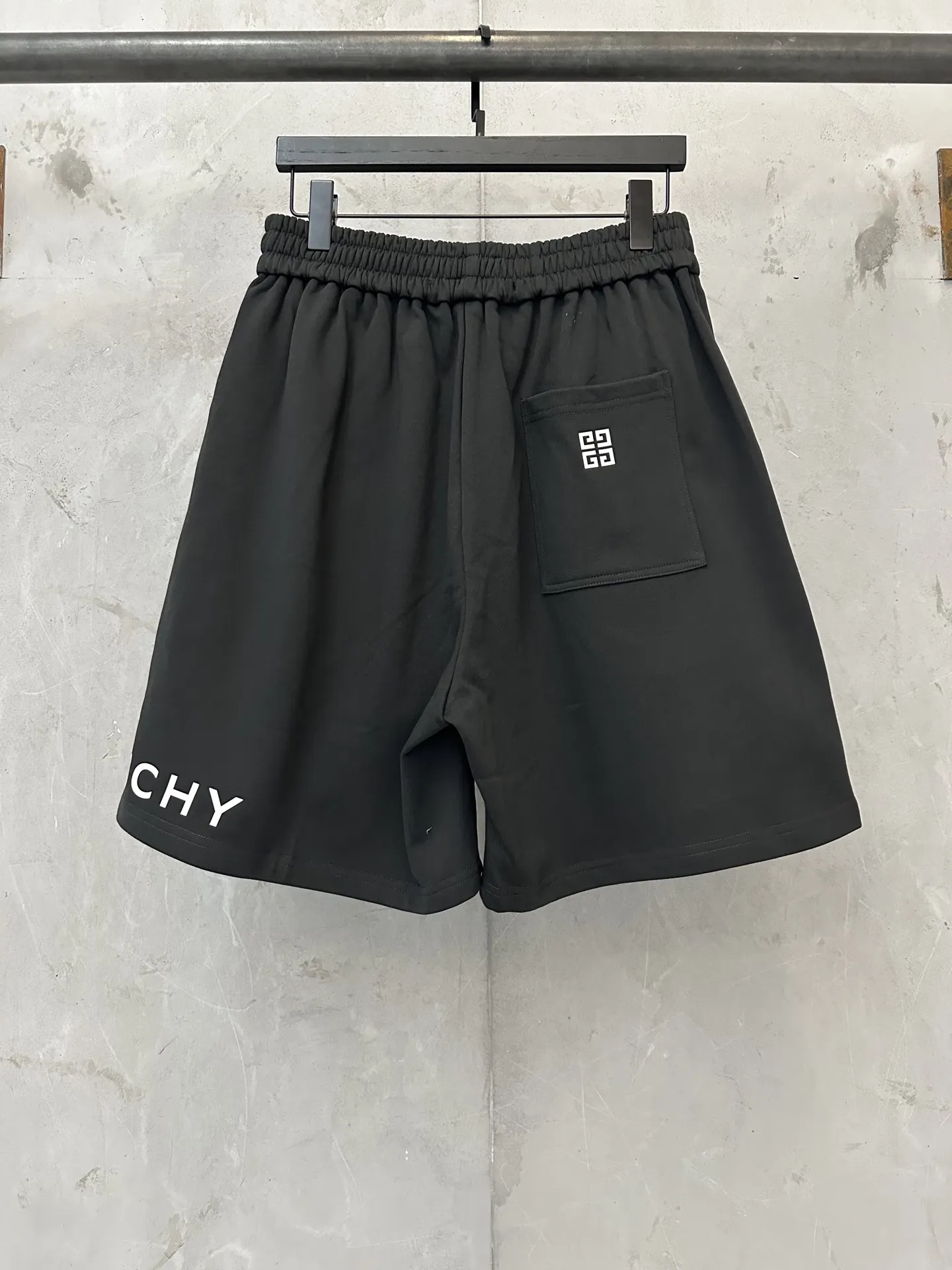 Logo Print Cotton-Jersey Shorts D19011758 — view 2