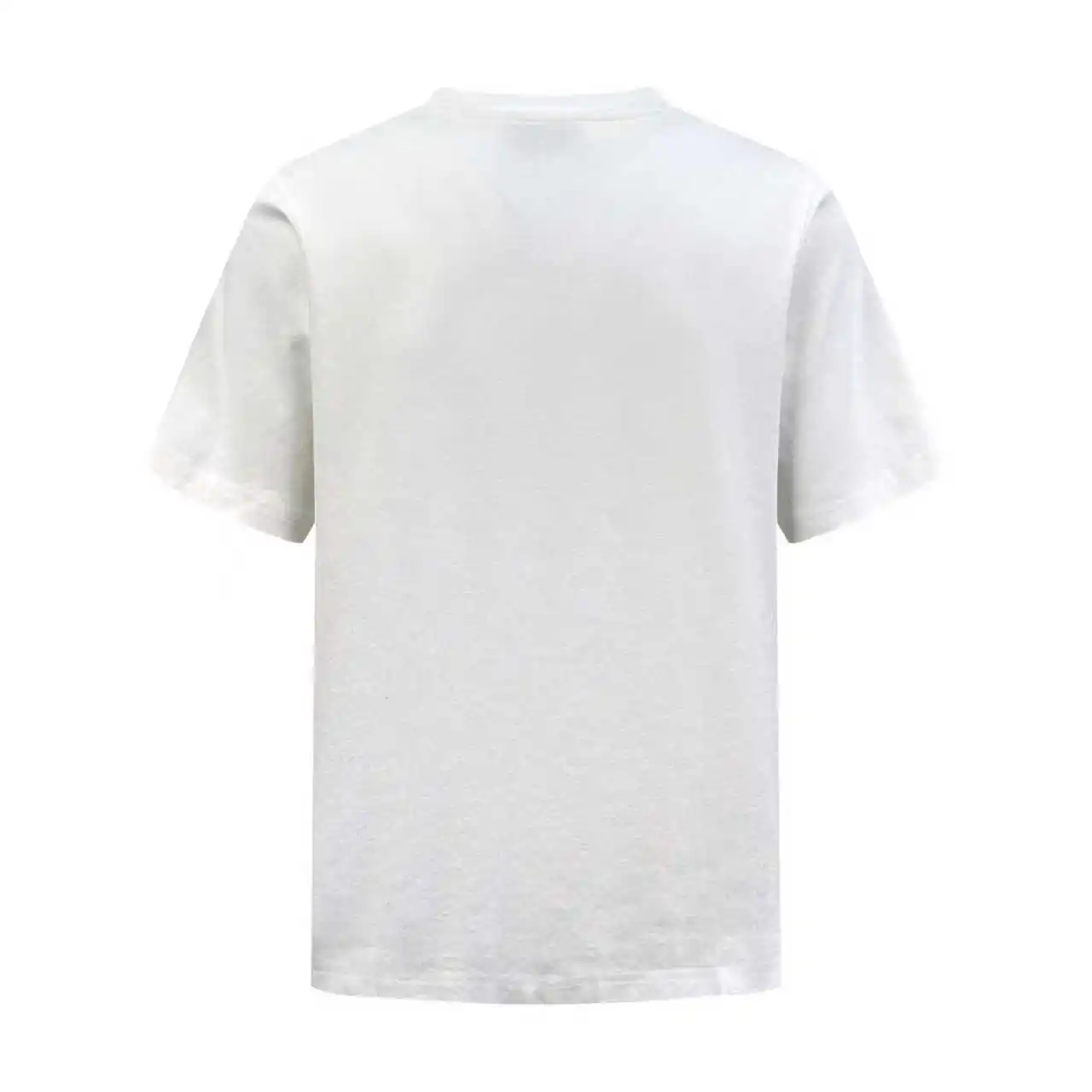 Leather Patch Cotton Jersey T-Shirt D19014248 — view 2