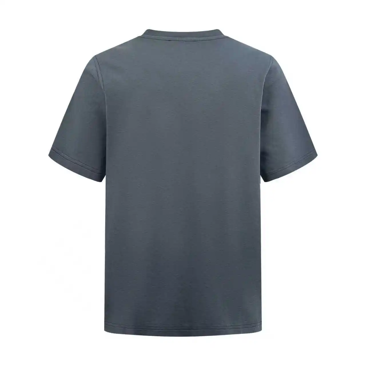 Leather Patch Cotton T-Shirt D19014249 — view 2