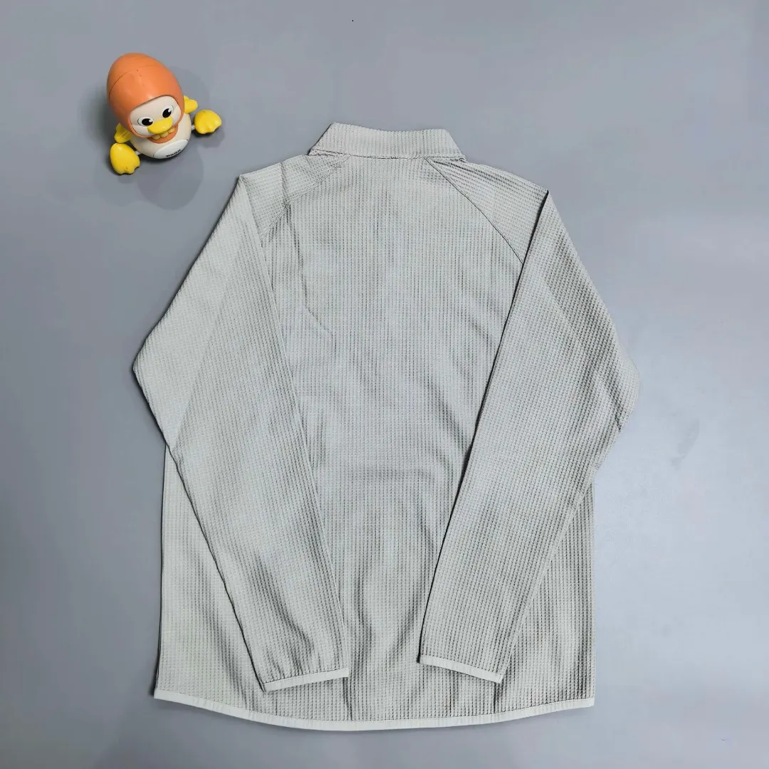 KOLON SPORT Waffle Knit Half-Zip Top D19020277 — view 2