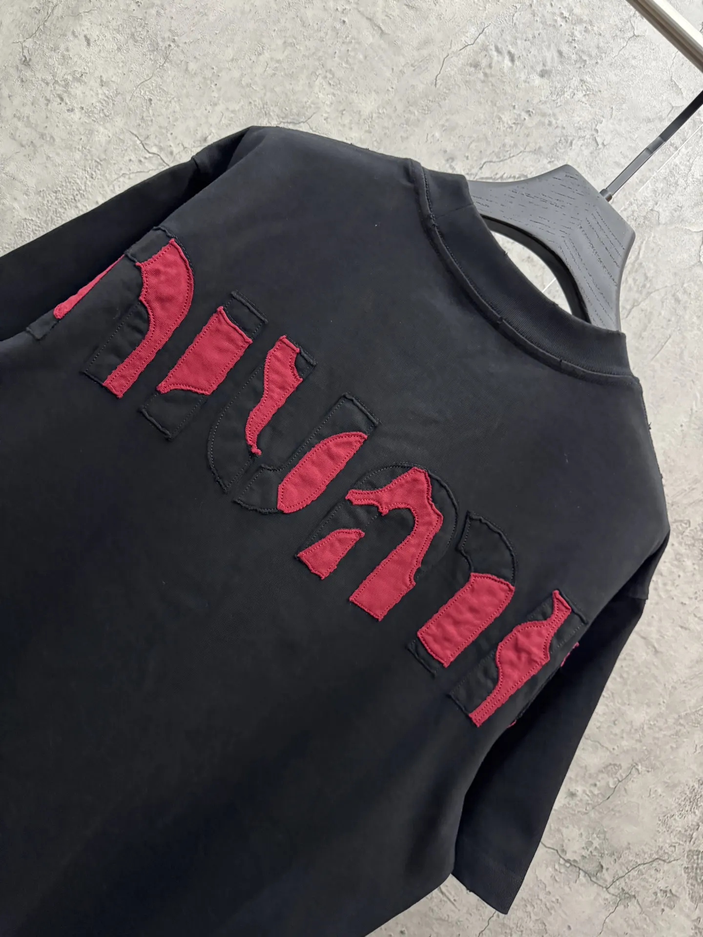 Logo Embroidered Cotton Jersey T-Shirt D19014280 — view 4