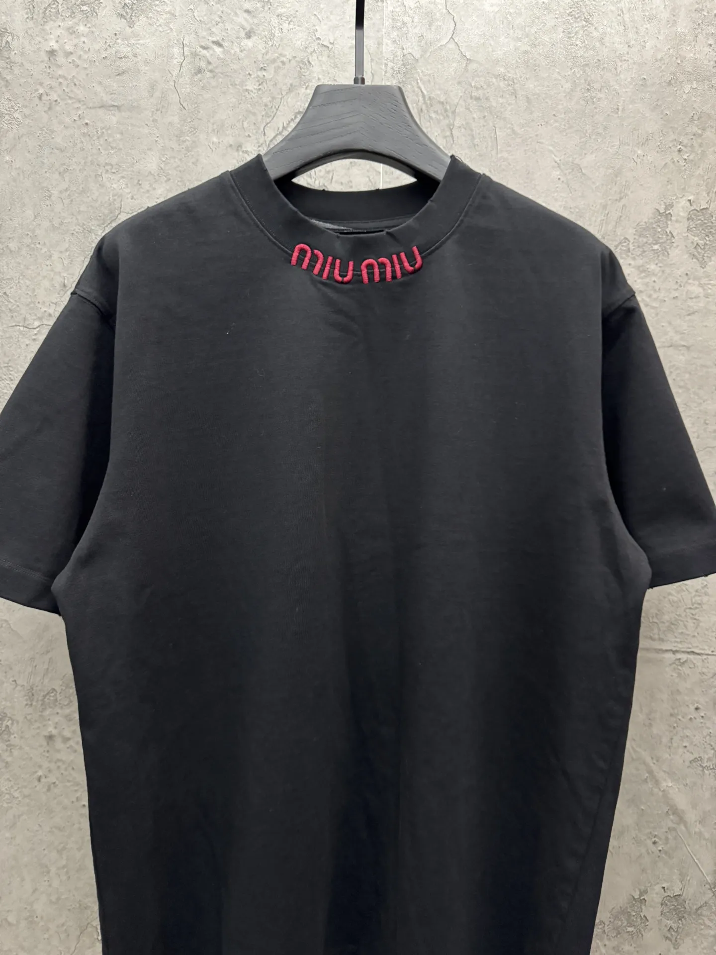 Logo Embroidered Cotton Jersey T-Shirt D19014280 — view 5