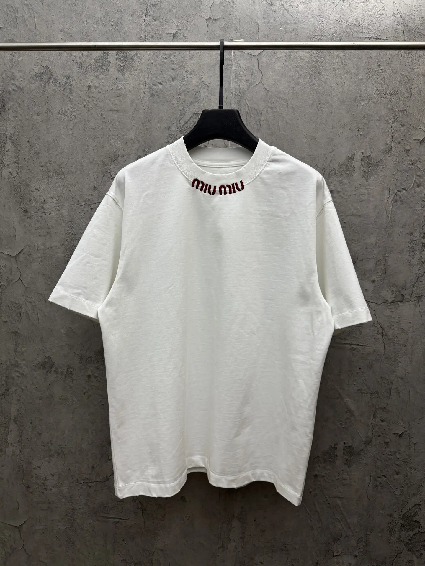 Logo Embroidered Cotton Jersey T-Shirt D19014279