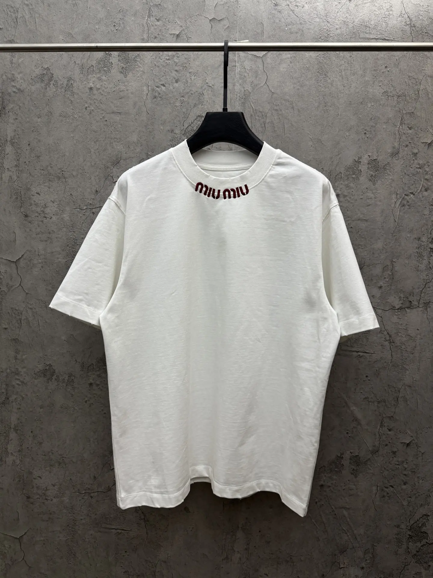 Logo Embroidered Cotton Jersey T-Shirt D19014279