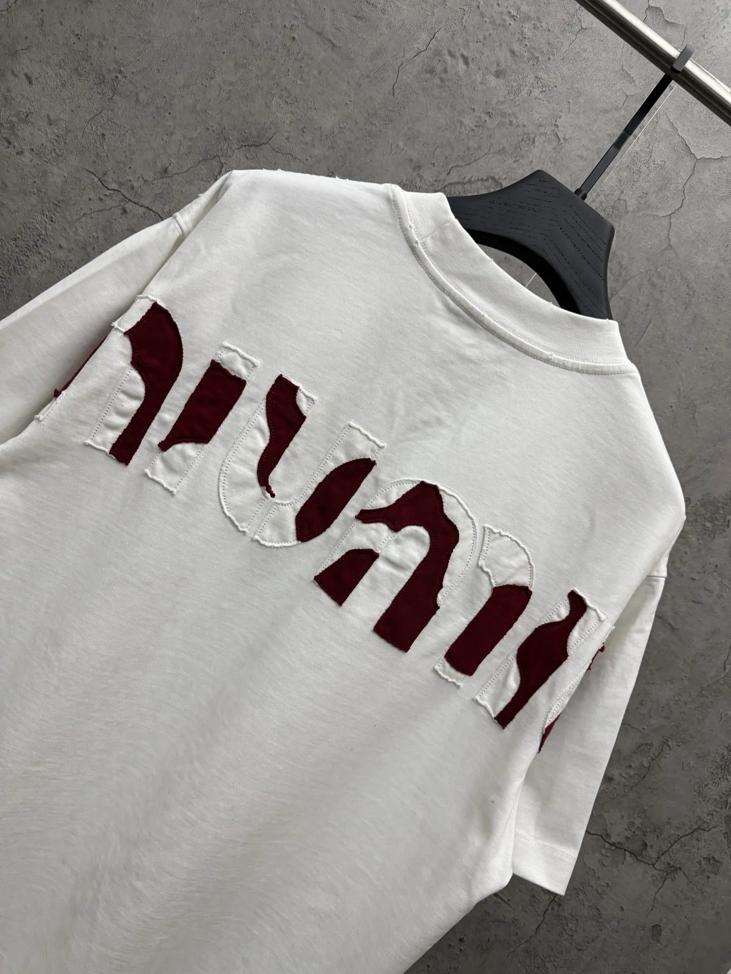 Logo Embroidered Cotton Jersey T-Shirt D19014279 — view 4
