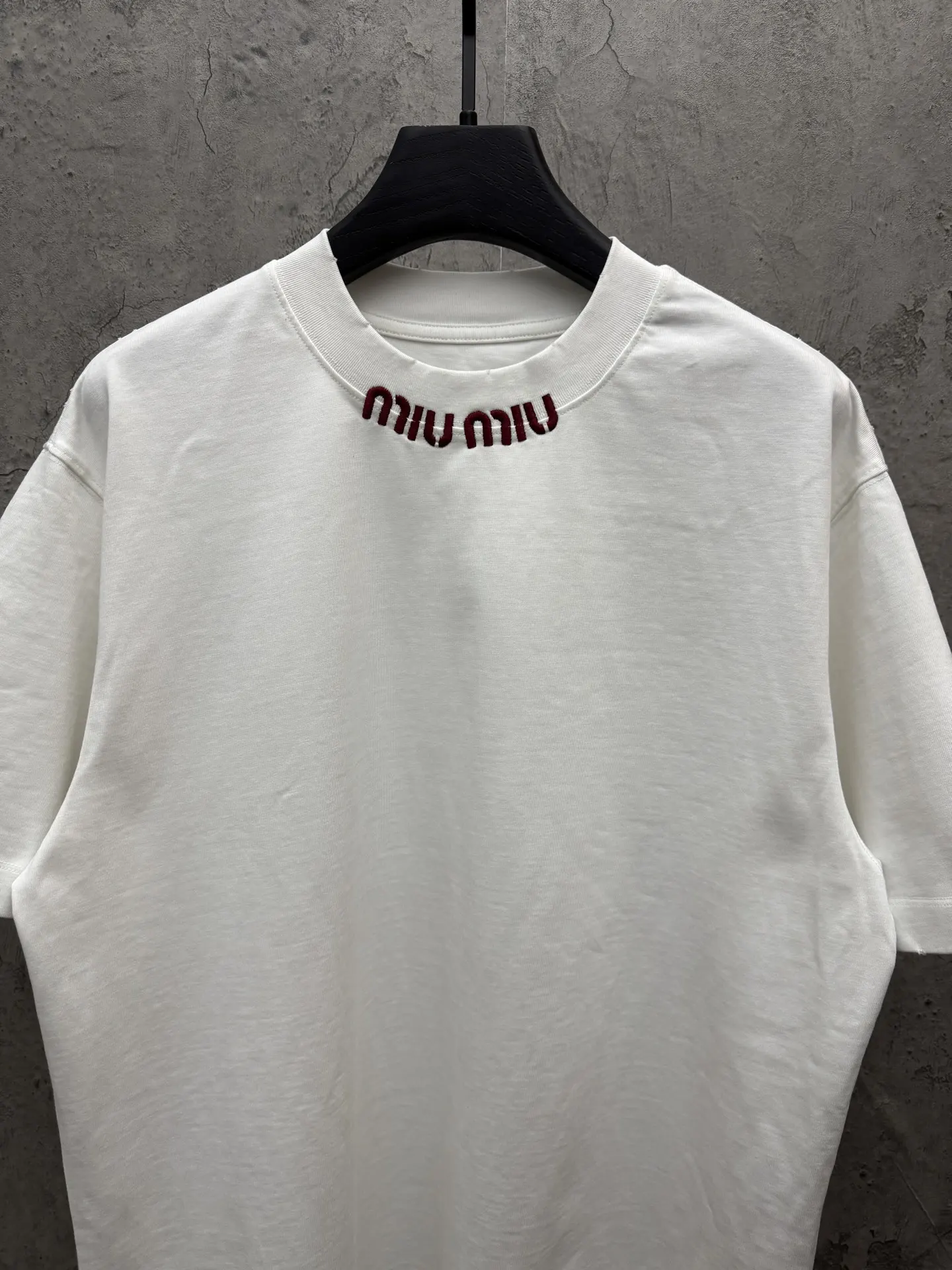 Logo Embroidered Cotton Jersey T-Shirt D19014279 — view 5