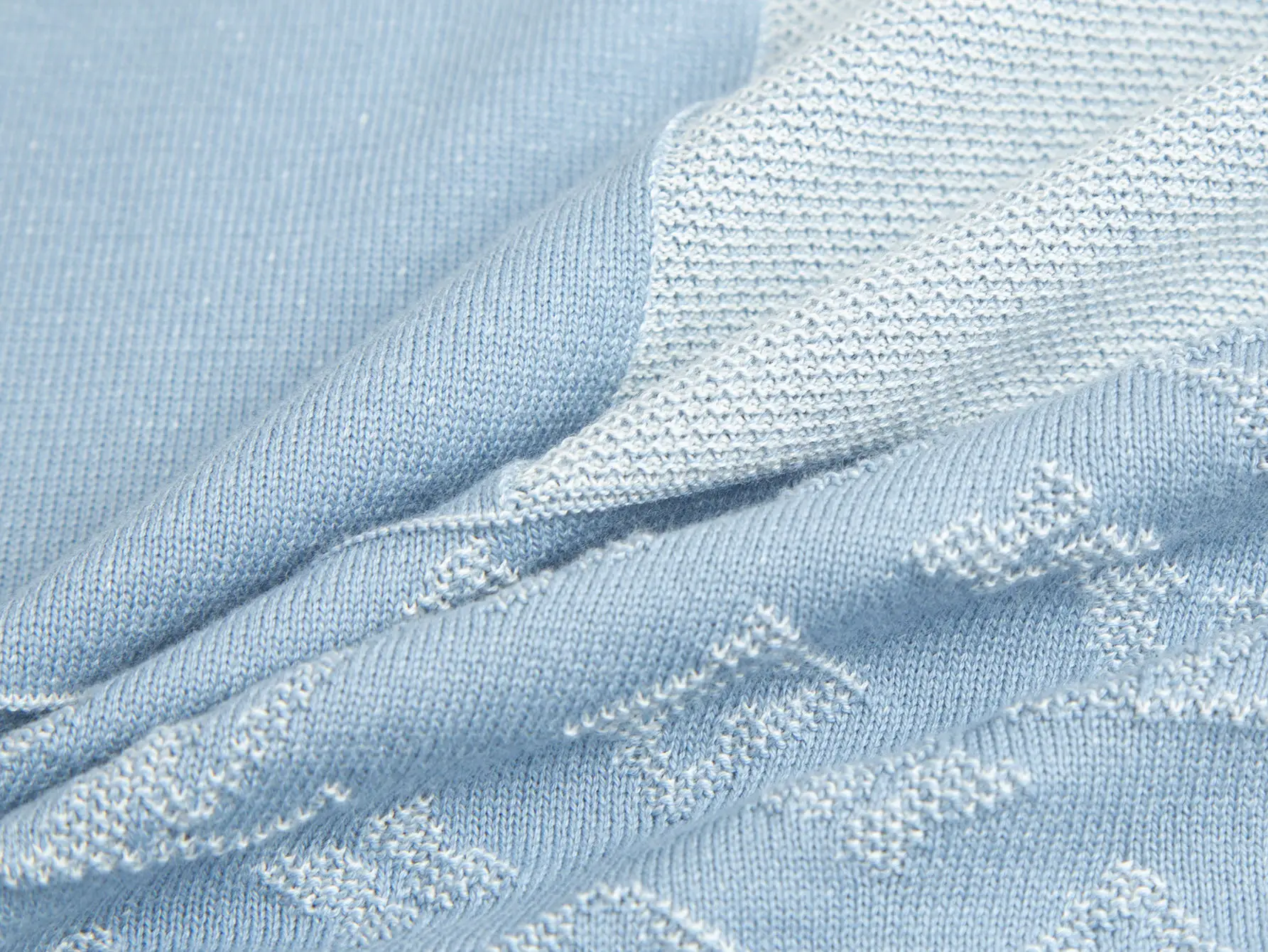 Monogram Patchwork Wool-Blend Knit T-Shirt D19011467 — view 10