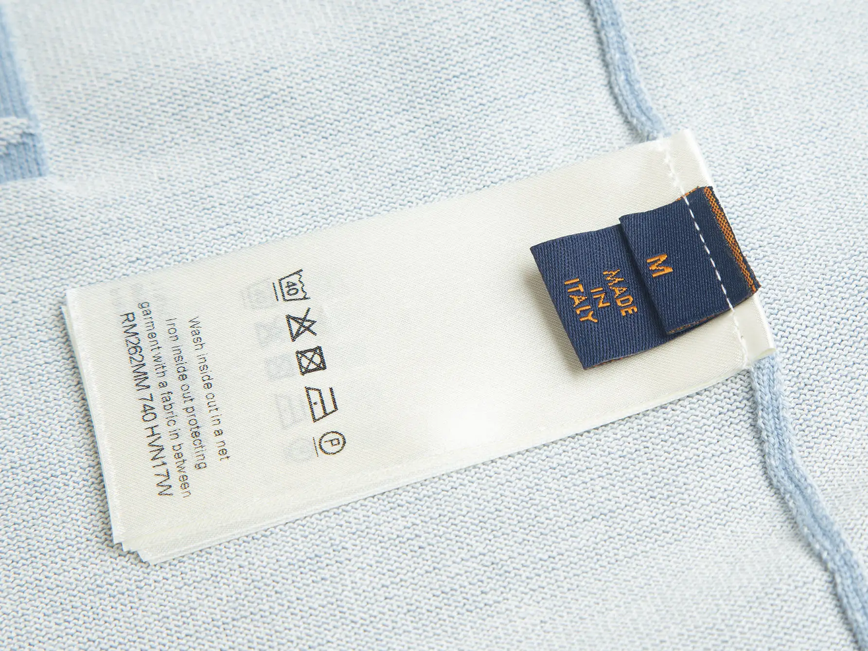 Monogram Patchwork Wool-Blend Knit T-Shirt D19011467 — view 11
