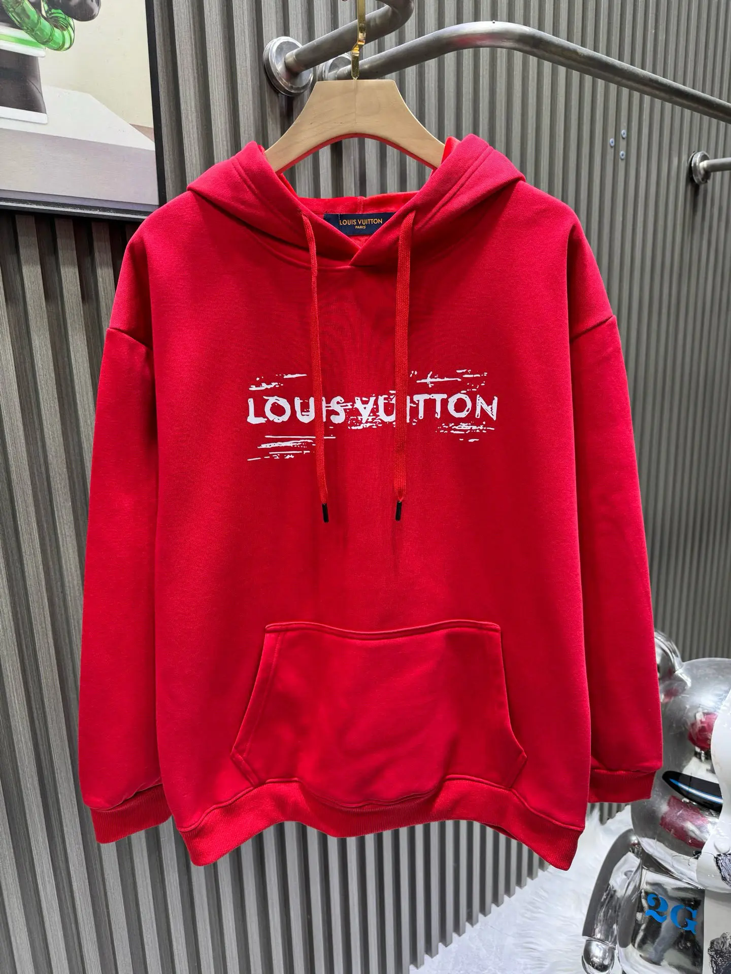 Logo Print Cotton-Blend Fleece Hoodie D19014541