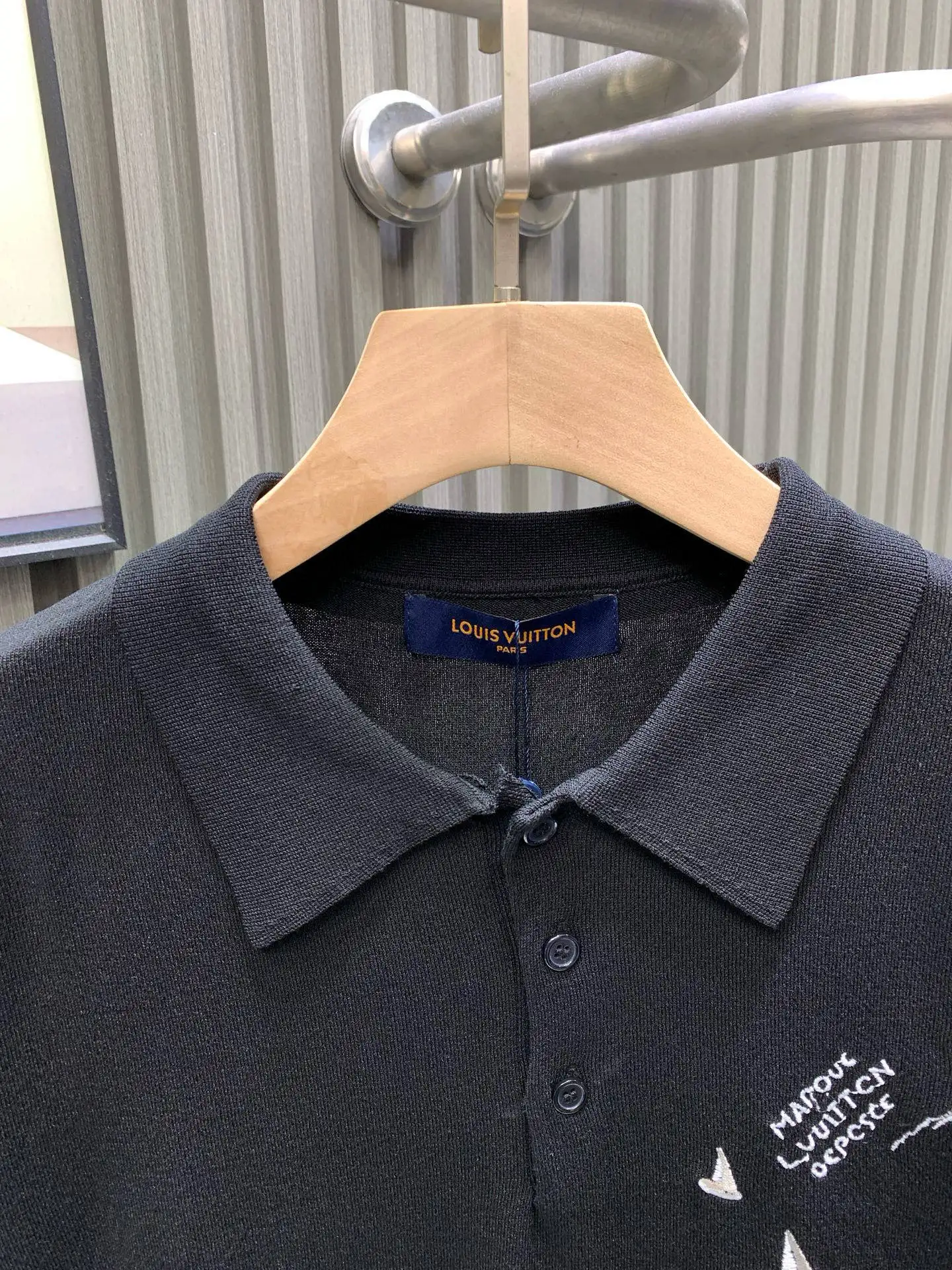 Embroidered Nautical Logo Polo Shirt D19014524 — view 3