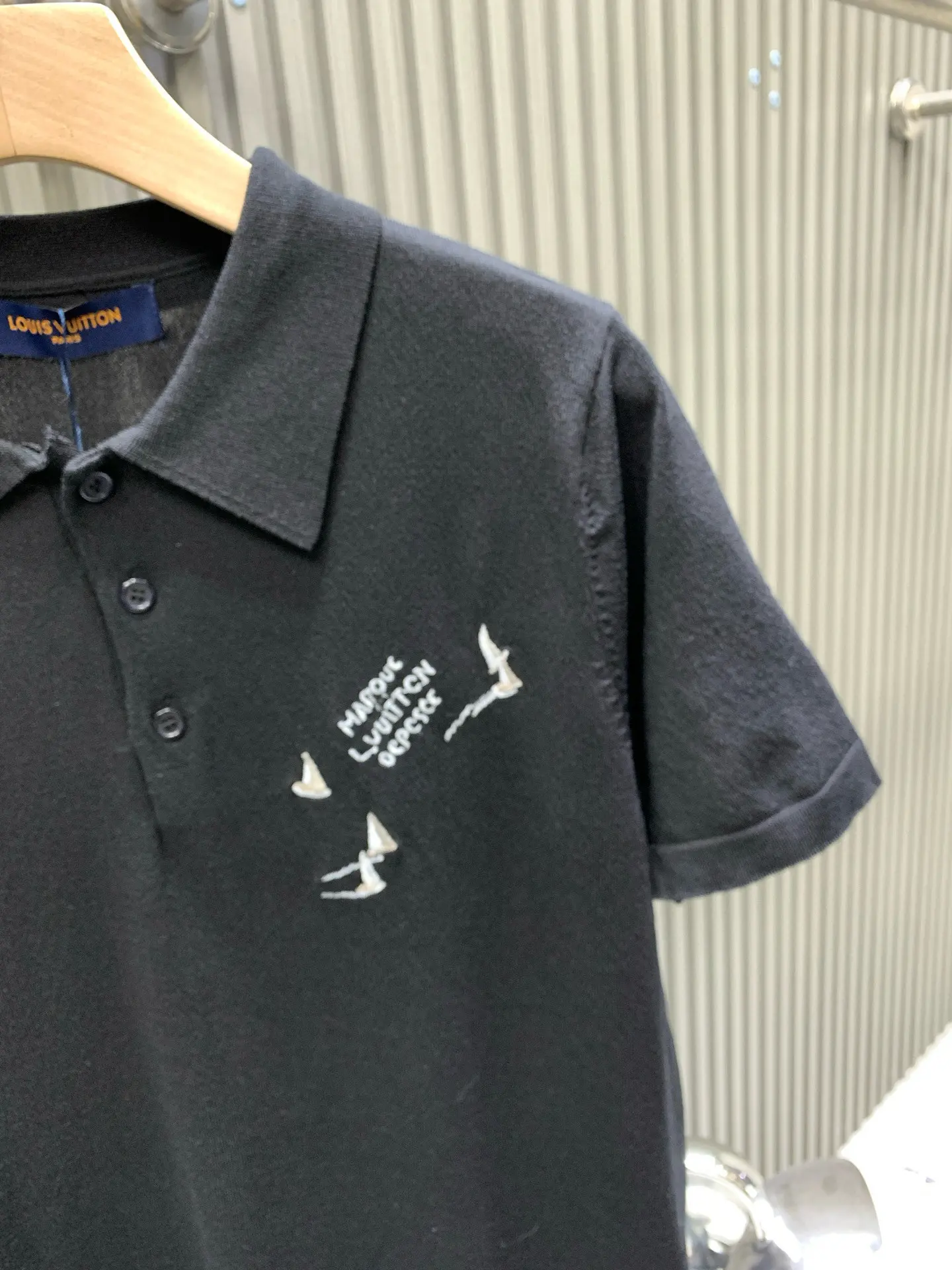 Embroidered Nautical Logo Polo Shirt D19014524 — view 7