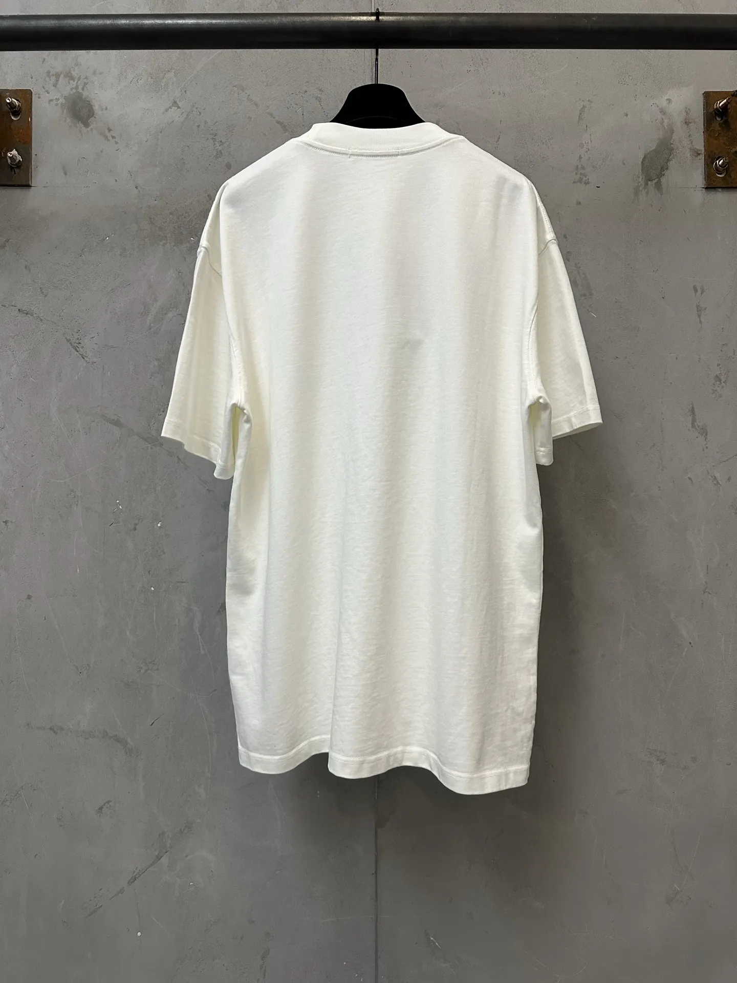 FF Logo Embroidered Heavyweight Cotton T-Shirt D19011575 — view 2