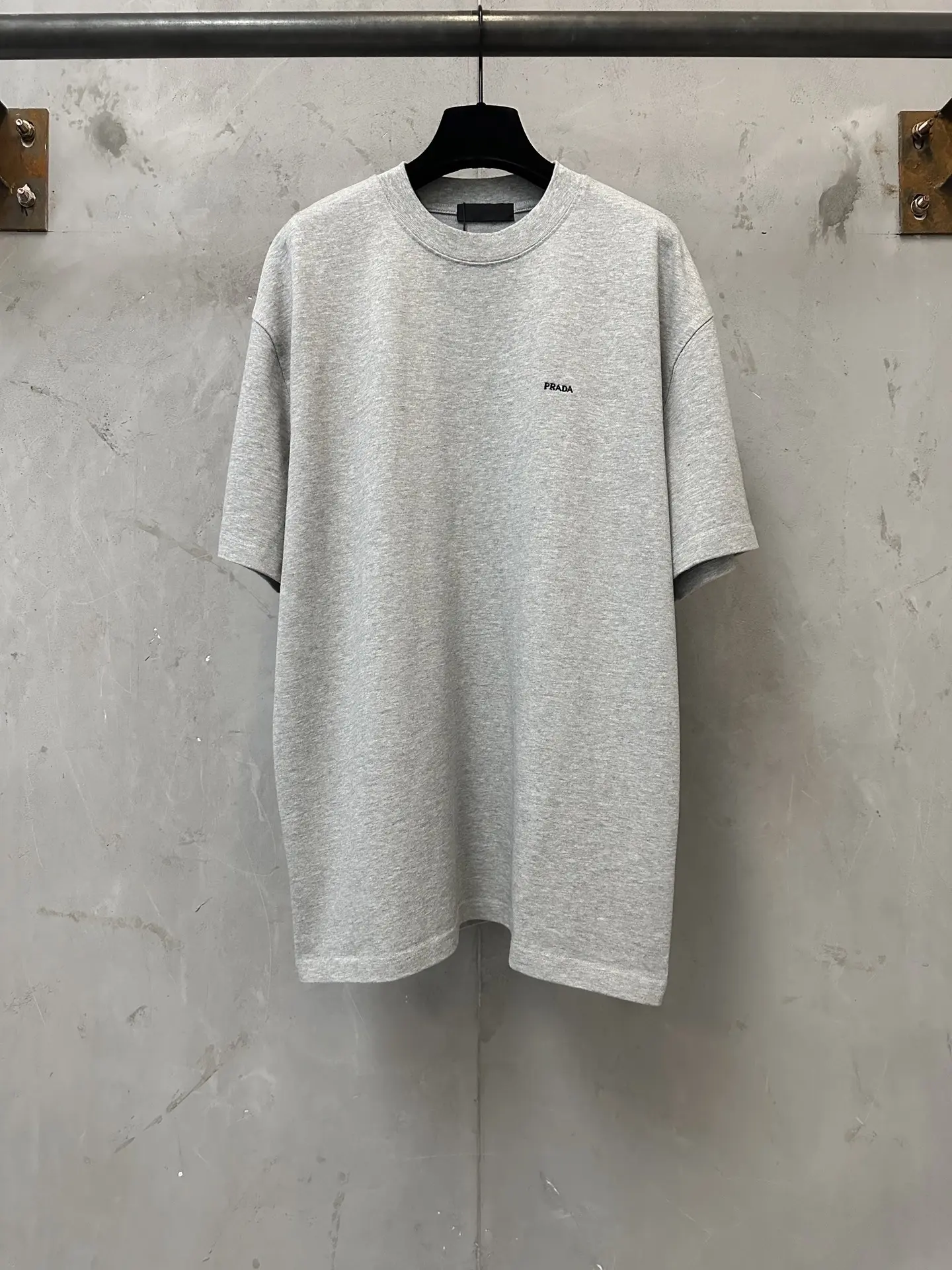 Logo-Embroidered Heavyweight Cotton T-Shirt D19011601