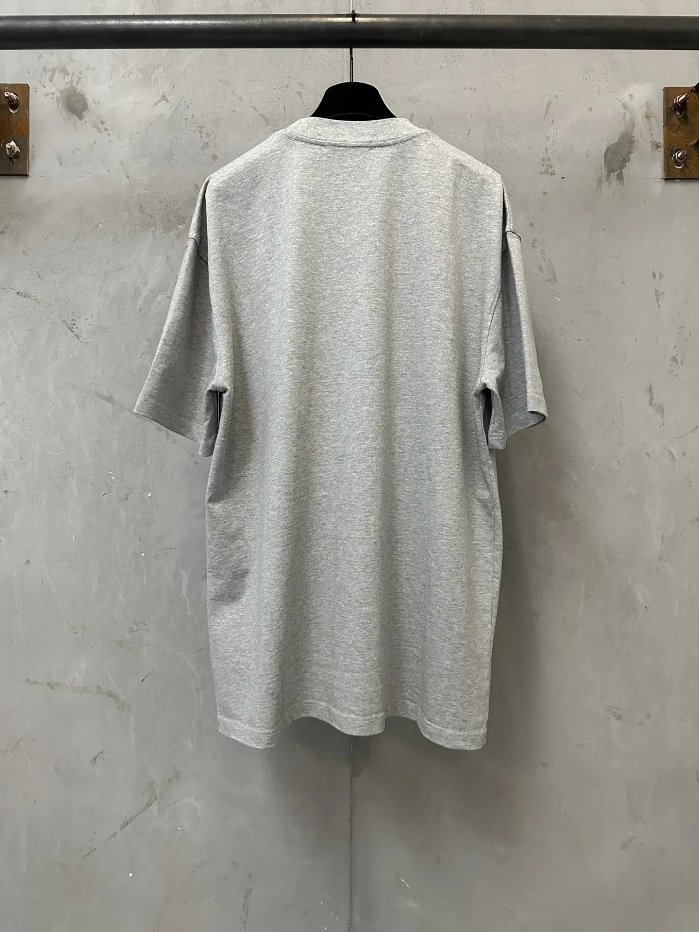 Logo-Embroidered Heavyweight Cotton T-Shirt D19011601 — view 2