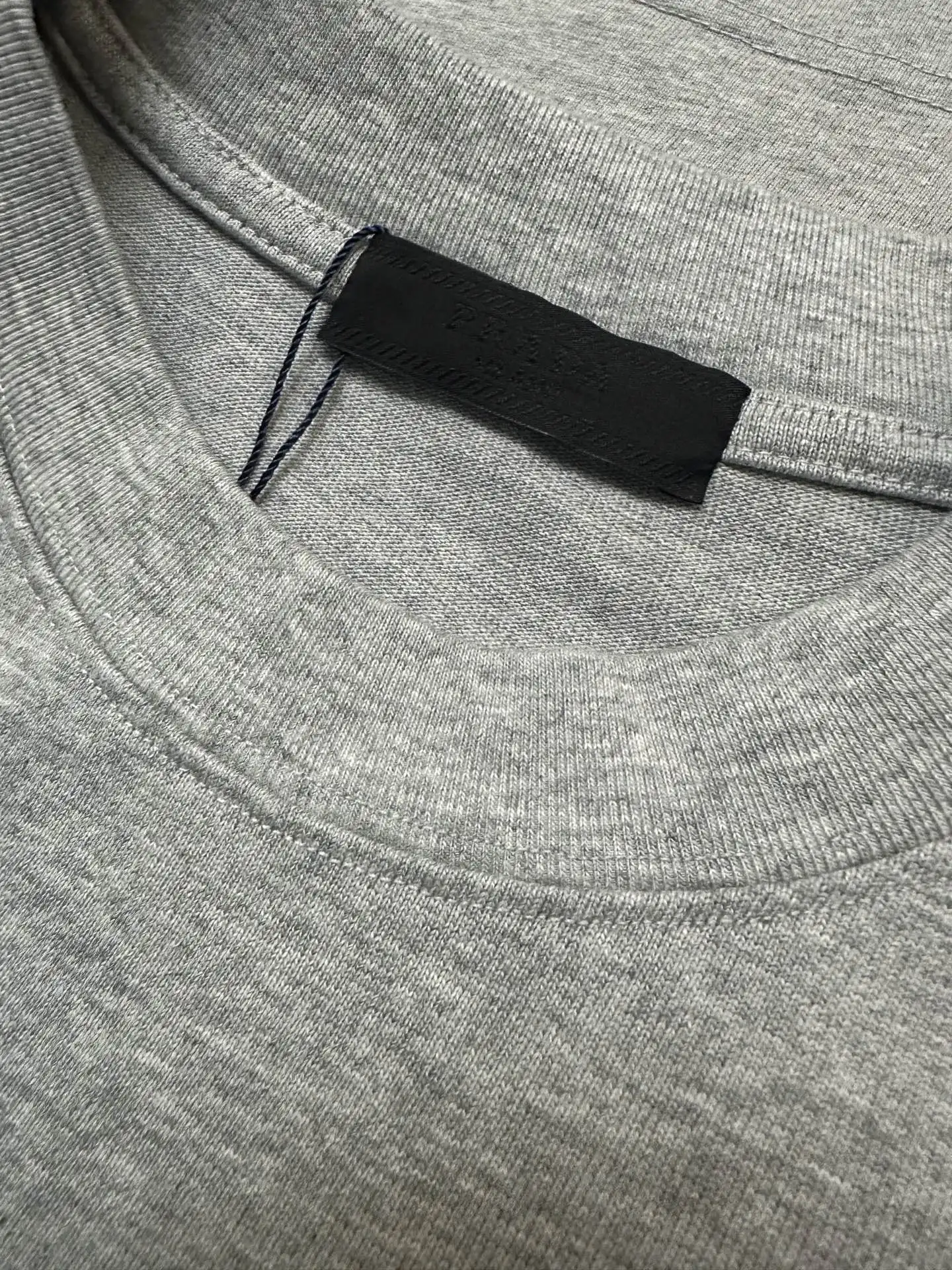 Logo-Embroidered Heavyweight Cotton T-Shirt D19011601 — view 6
