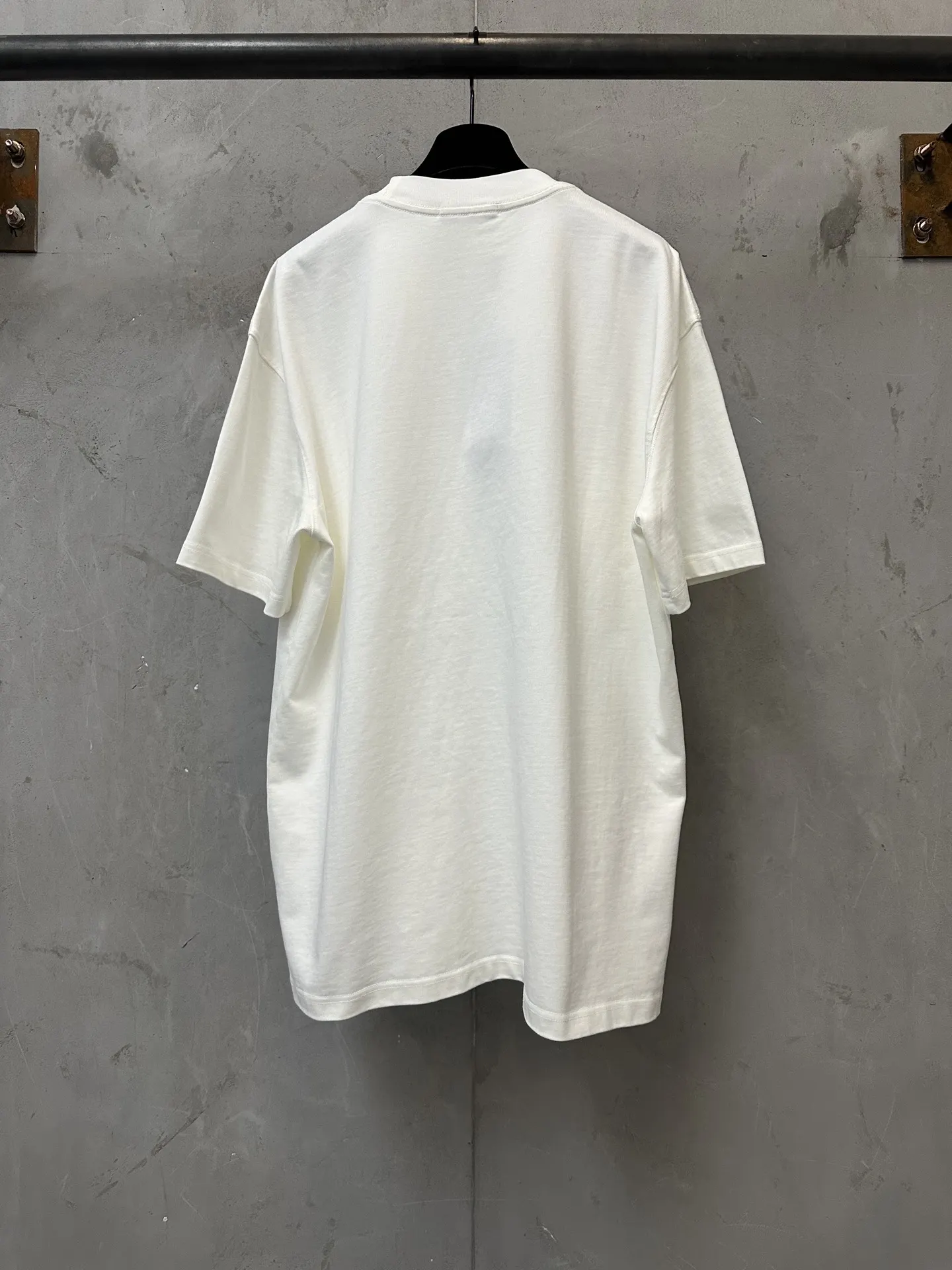 Embroidered Logo Heavyweight Cotton T-Shirt D19011585 — view 2