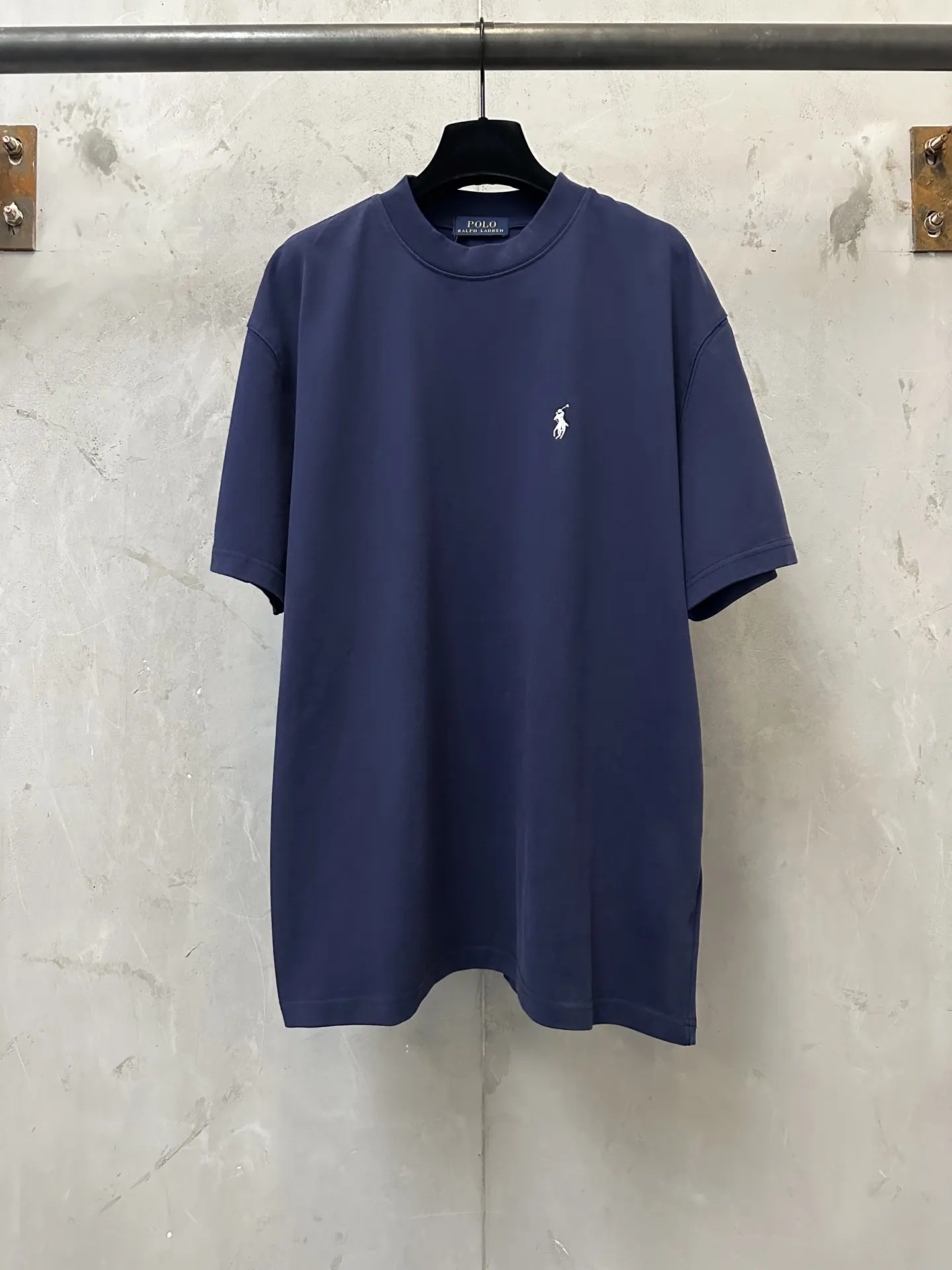 Embroidered Logo Heavyweight Cotton T-Shirt D19011587